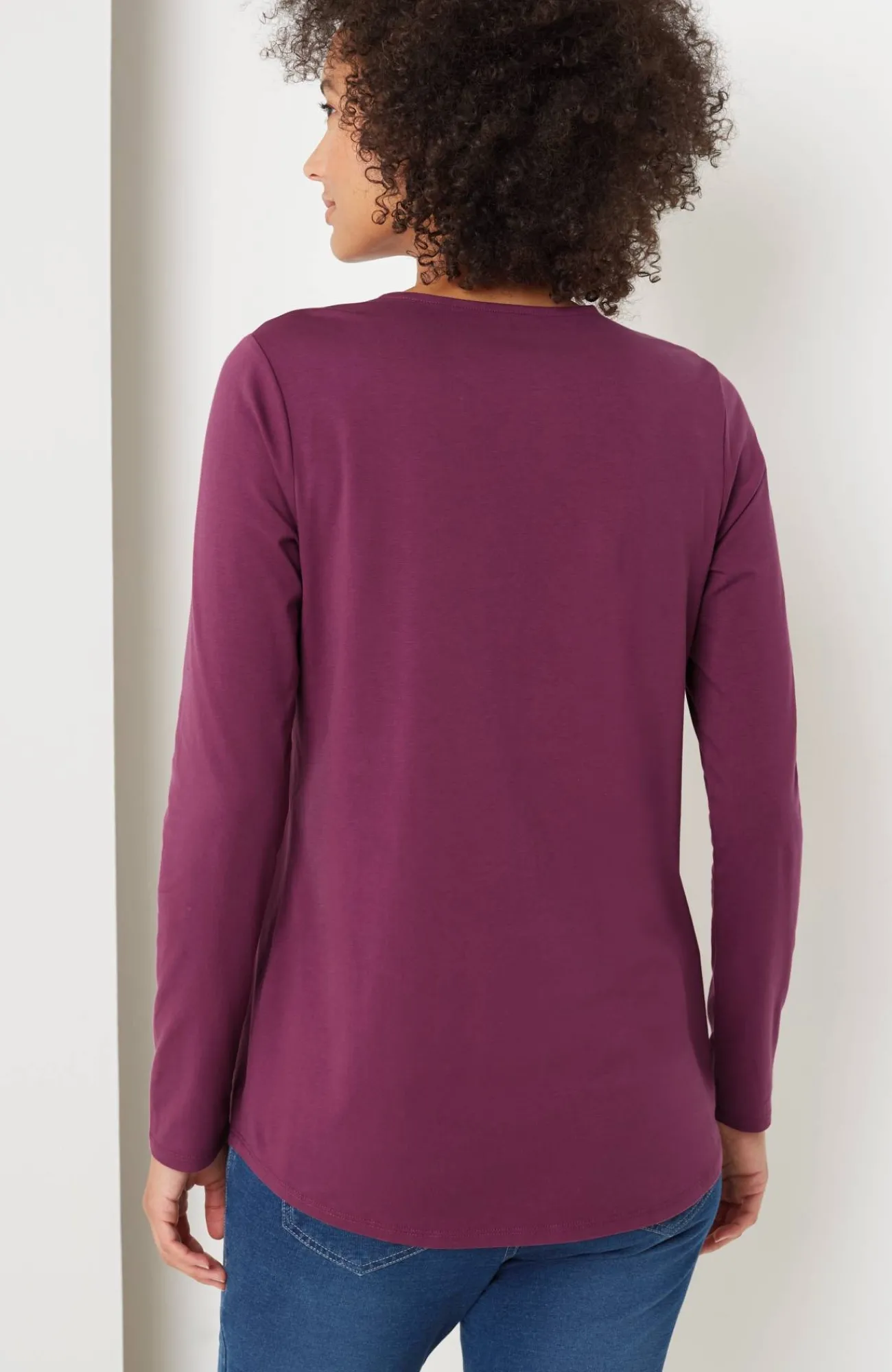 J.Jill Pure Jill Long-Sleeve Shirttail Tee New