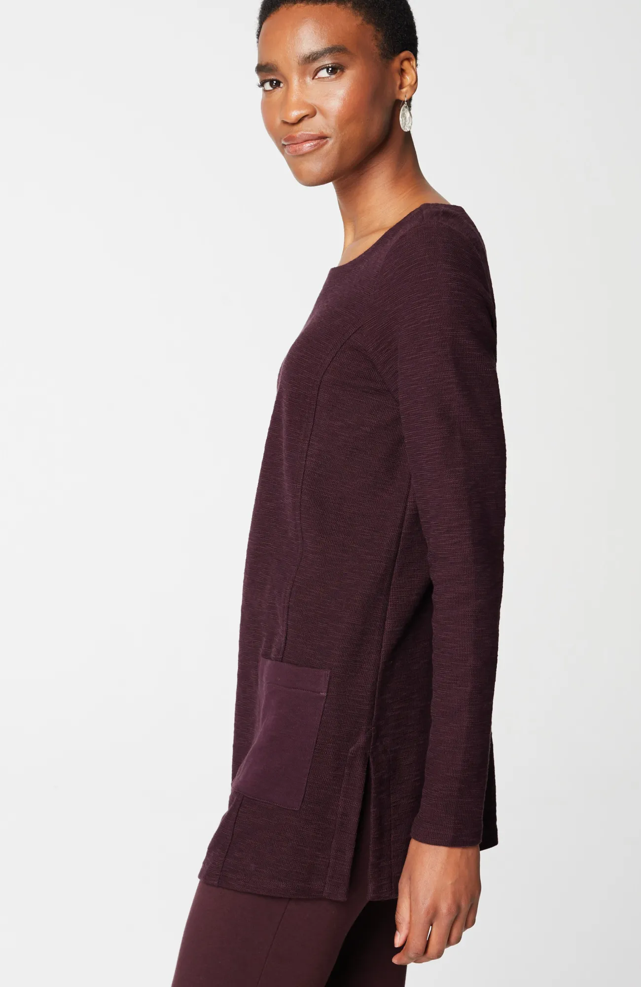 J.Jill Pure Jill Organically Grown Cotton A-Line Tunic Best