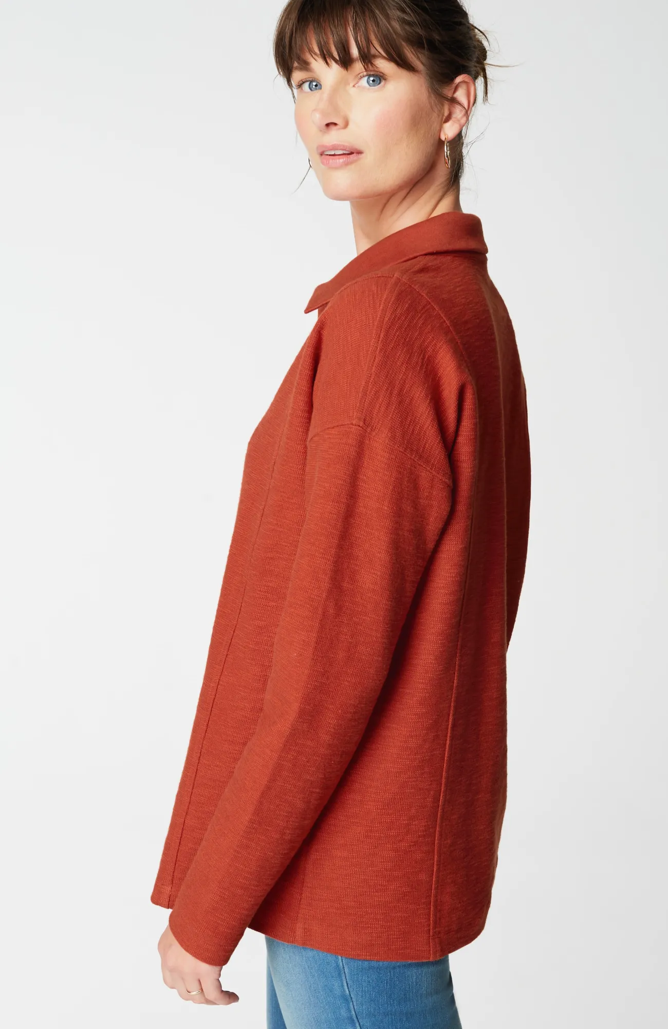 J.Jill Pure Jill Organically Grown Cotton Top Fashion
