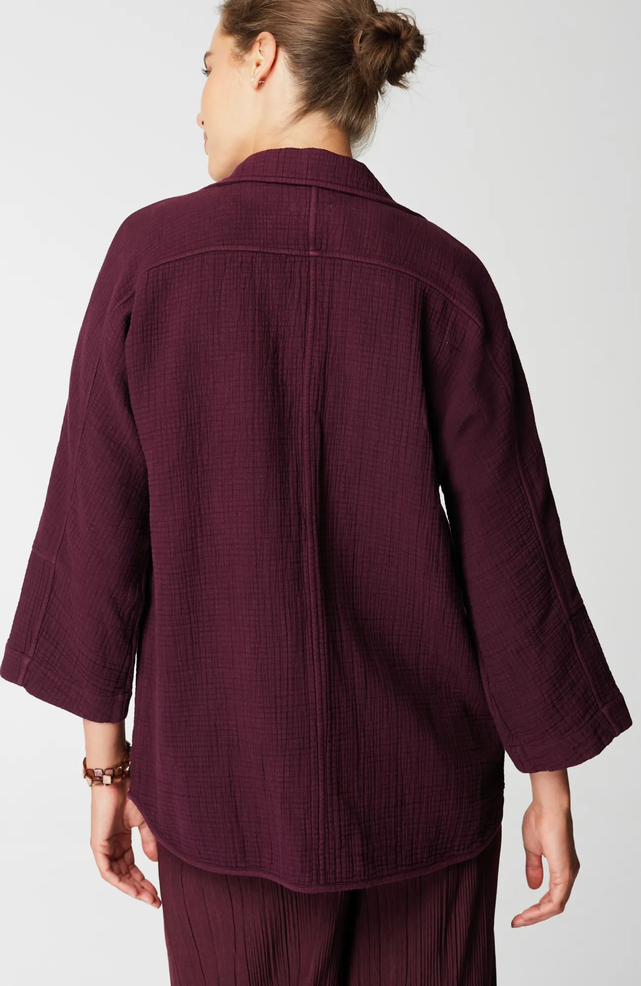 J.Jill Pure Jill Relaxed Gauze Blazer Best