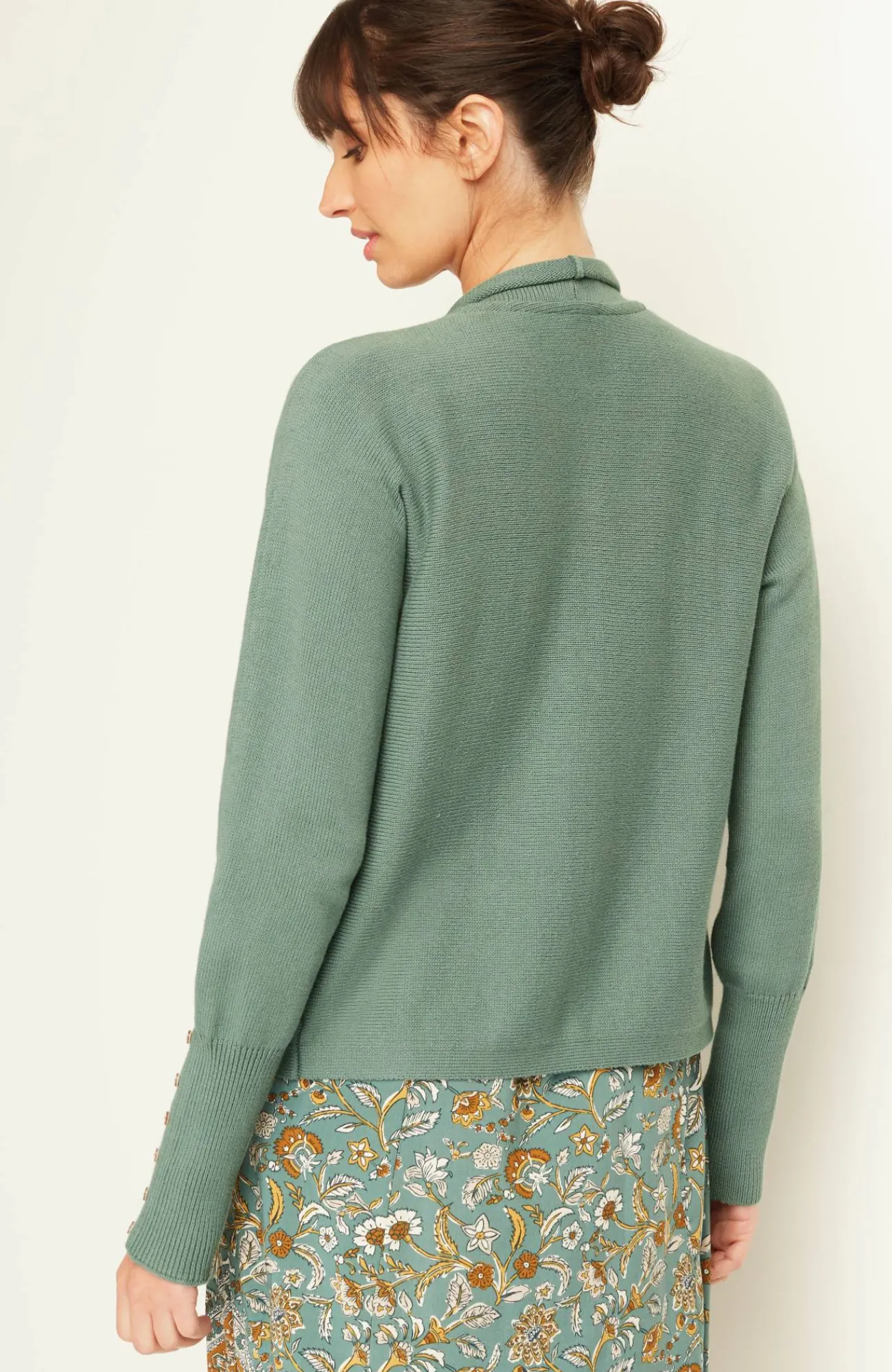 J.Jill Pure Jill Ribbed Button-Cuffed Cardi Best Sale