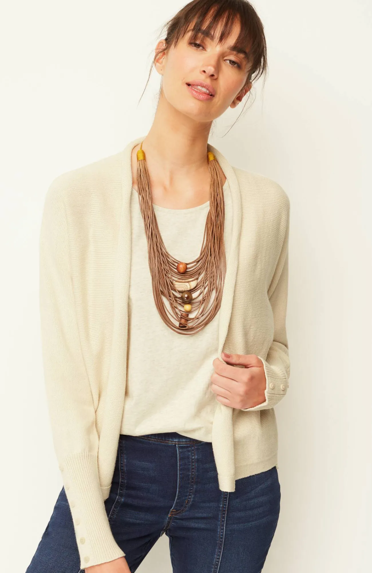 J.Jill Pure Jill Ribbed Button-Cuffed Cardi Best Sale