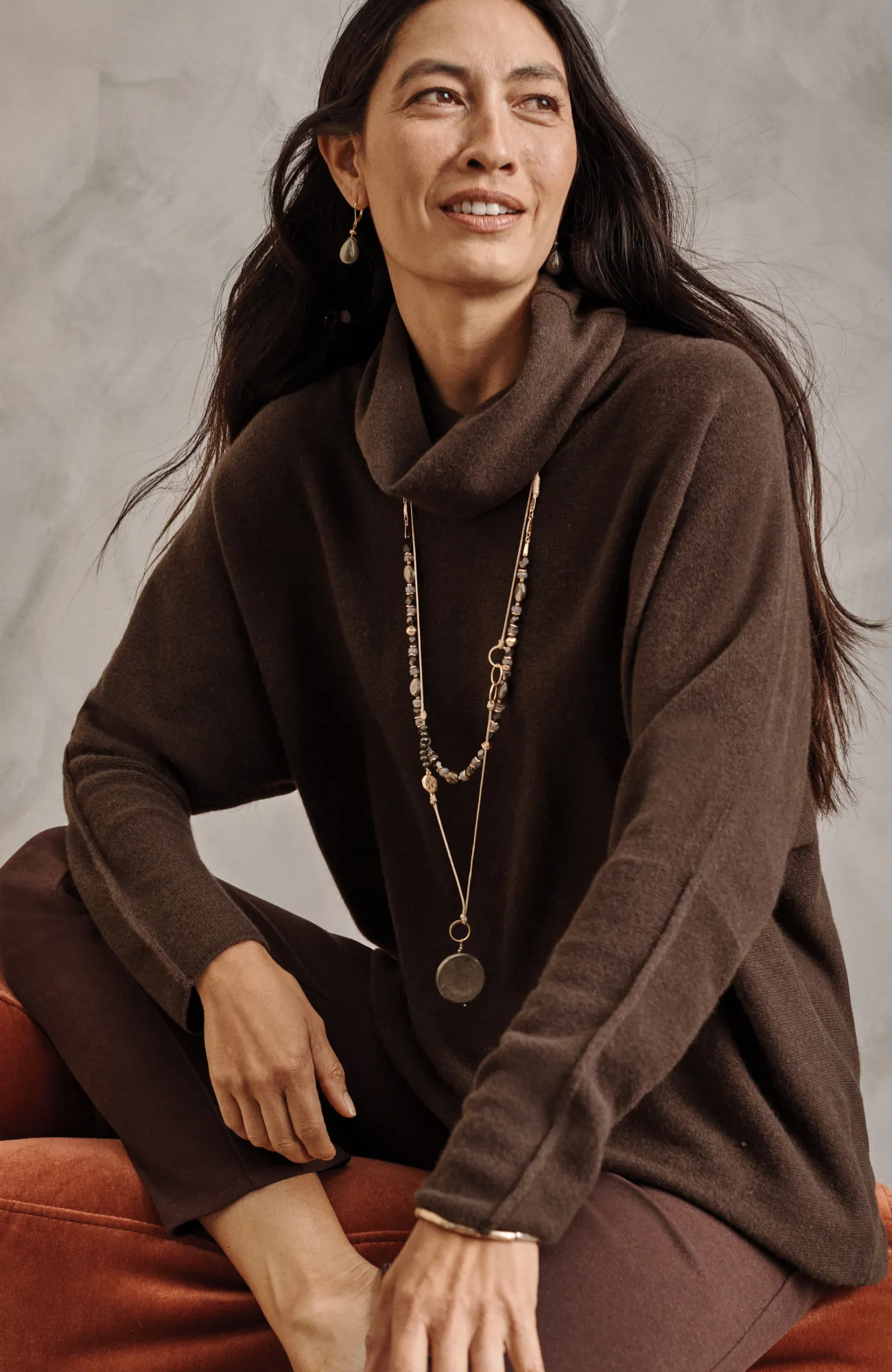 J.Jill Pure Jill Scrunch-Neck Recycled-Cashmere Sweater Online