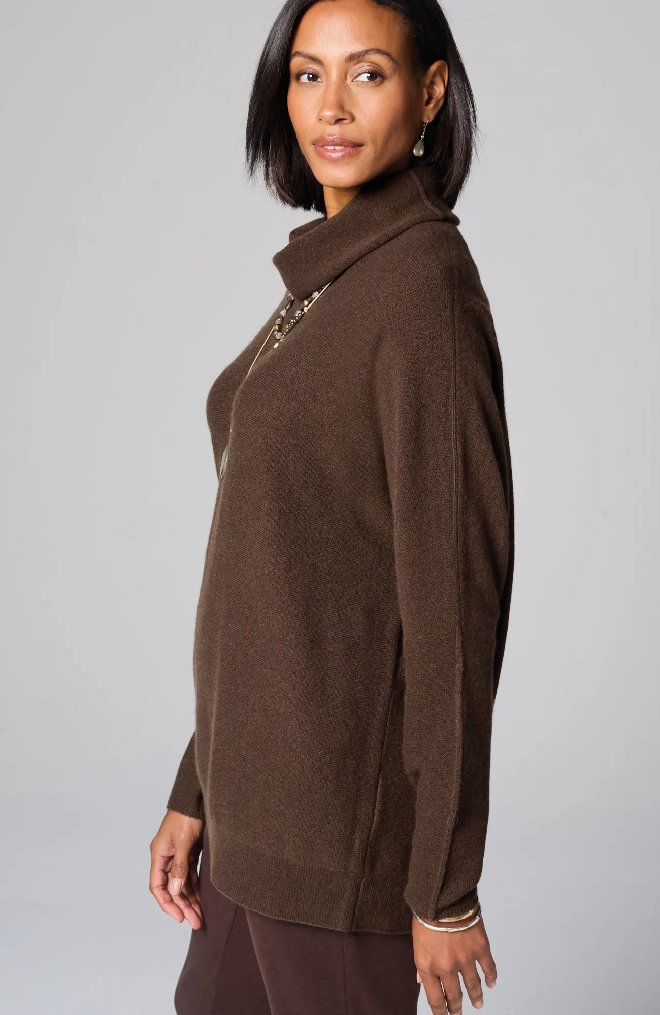 J.Jill Pure Jill Scrunch-Neck Recycled-Cashmere Sweater Online