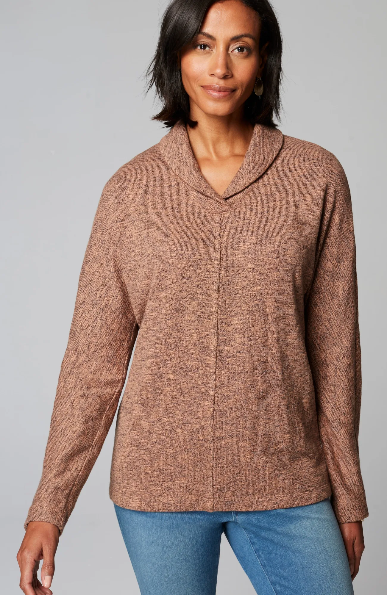 J.Jill Pure Jill Shawl-Collar Dolman Top Flash Sale