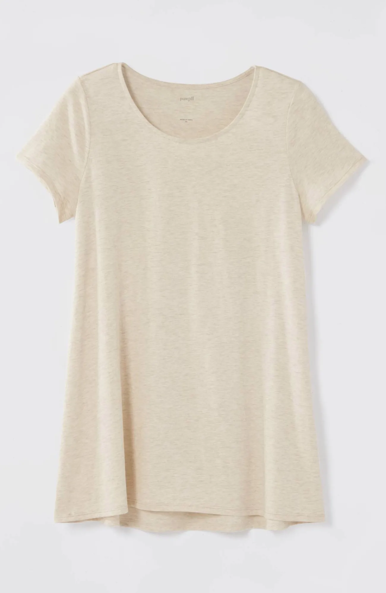 J.Jill Pure Jill Side-Slit Elliptical Tee Sale