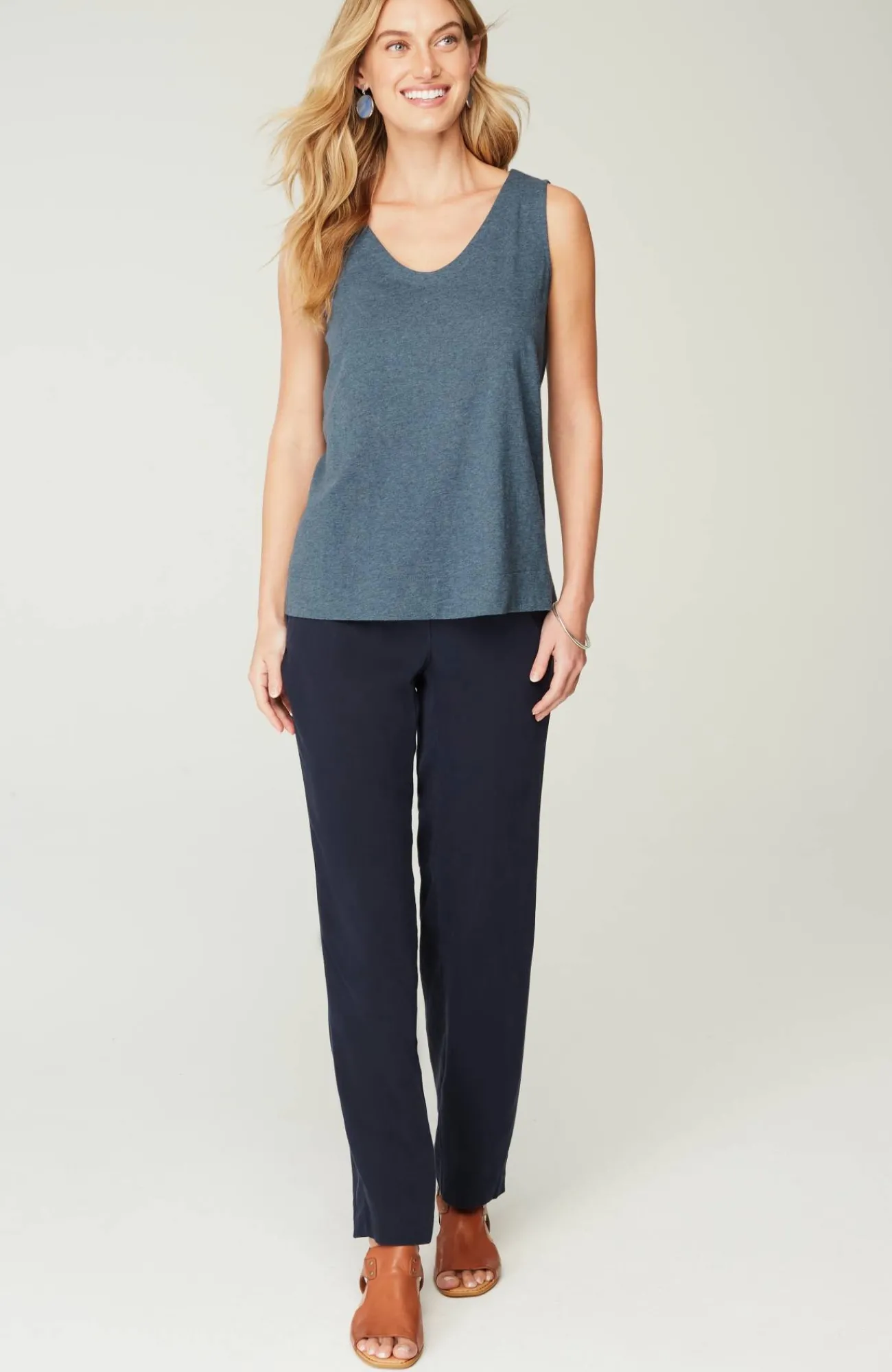 J.Jill Pure Jill Soft-V-Neck Layering Tank Cheap