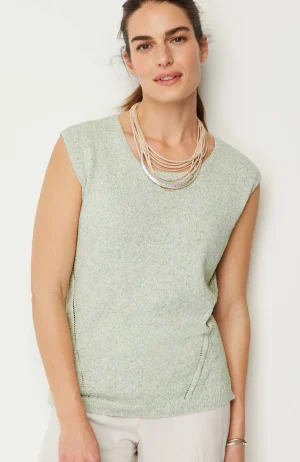 J.Jill Pure Jill Spray-Dyed Shell Hot