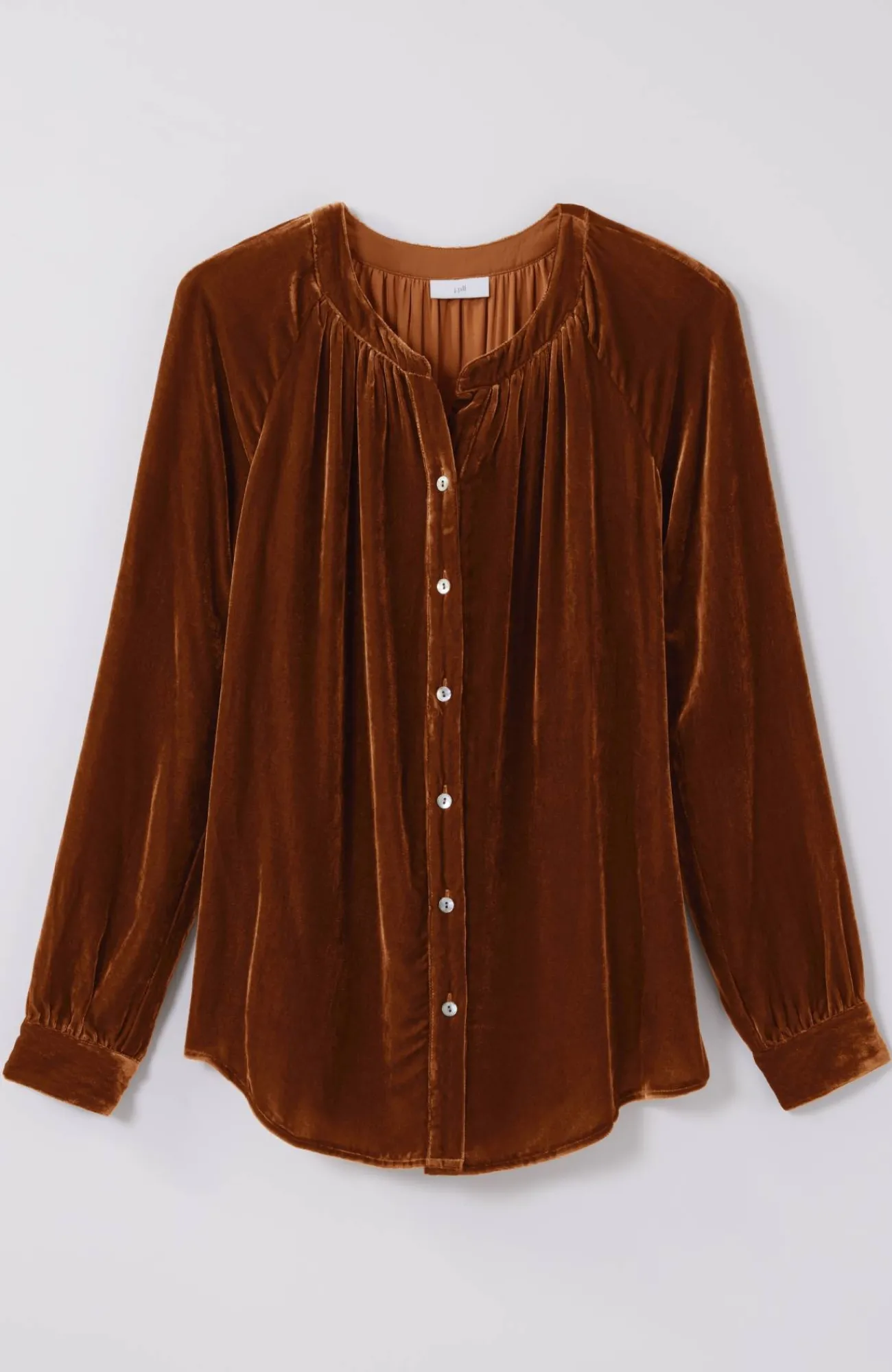 J.Jill Rayon & Silk Velvet Blouse Online