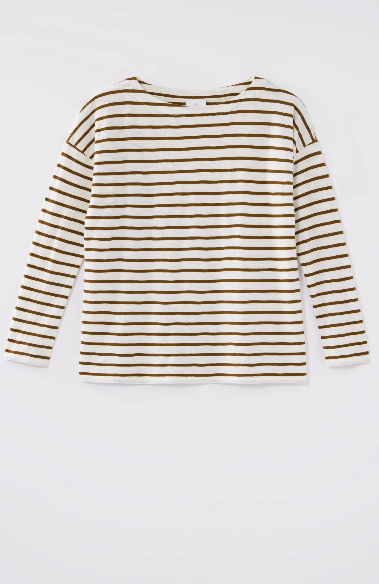 J.Jill Relaxed Boat-Neck Tee Hot