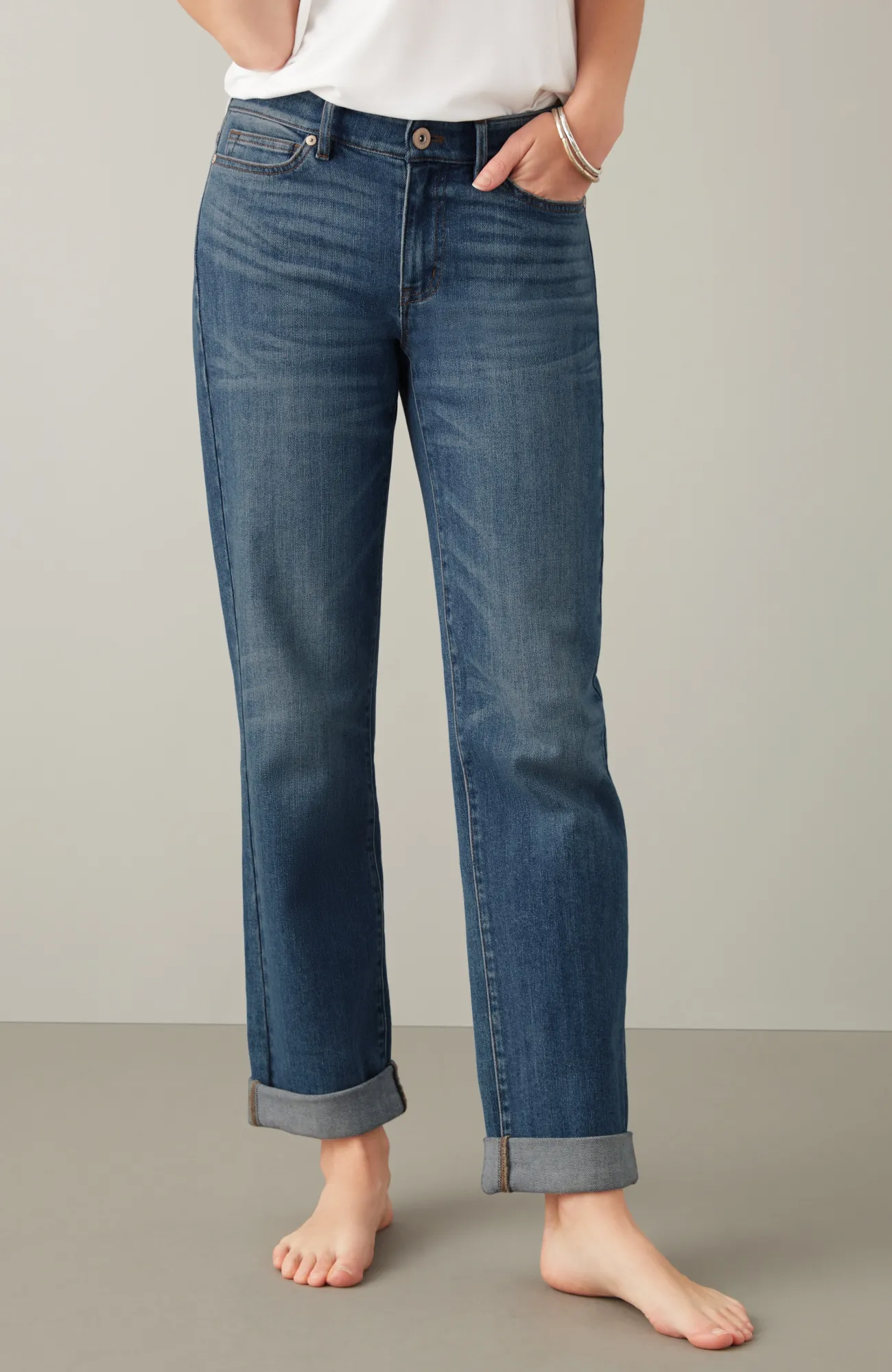 J.Jill Relaxed Boyfriend Jeans Discount