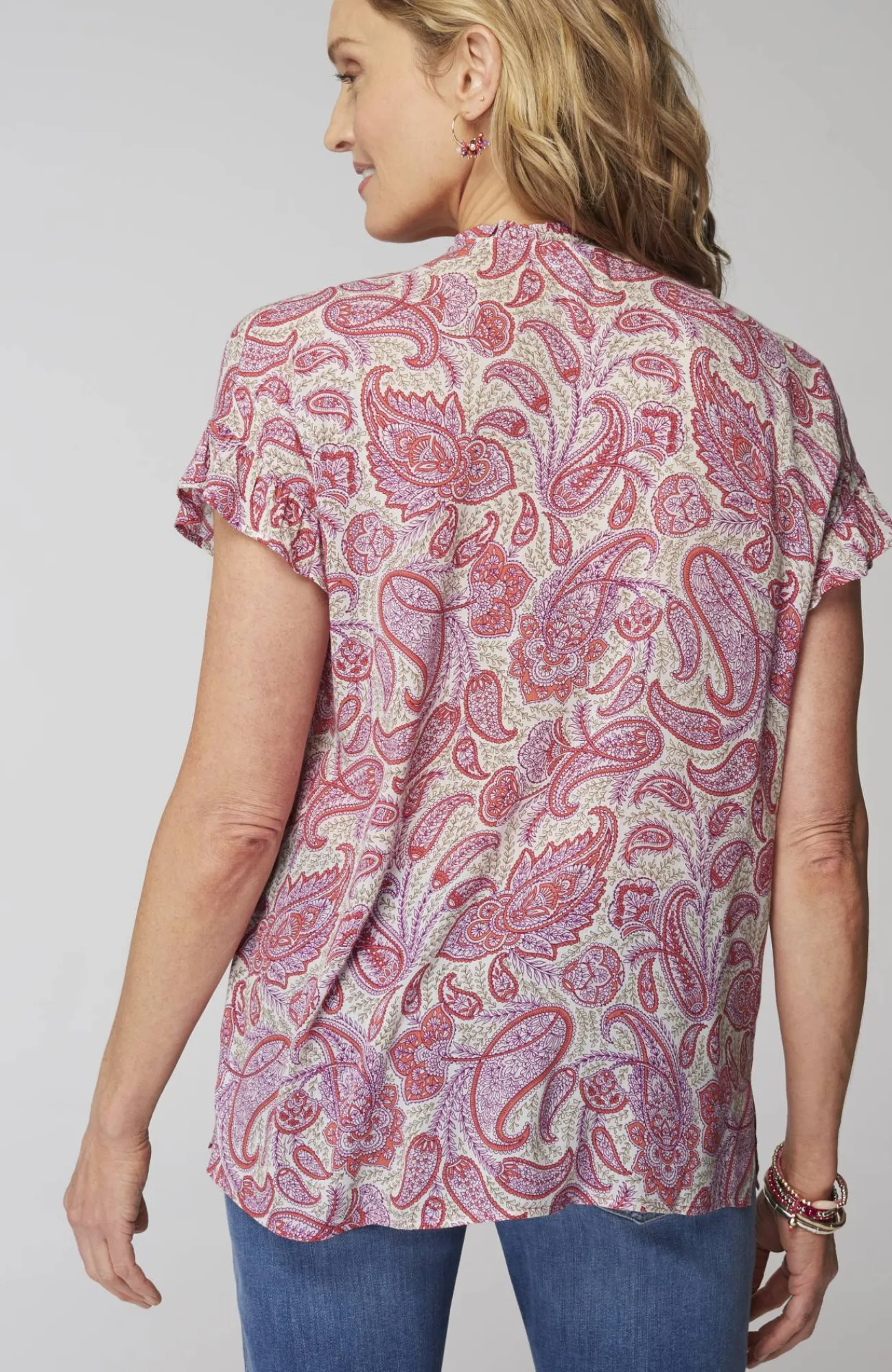 J.Jill Relaxed Ruffle Top Shop