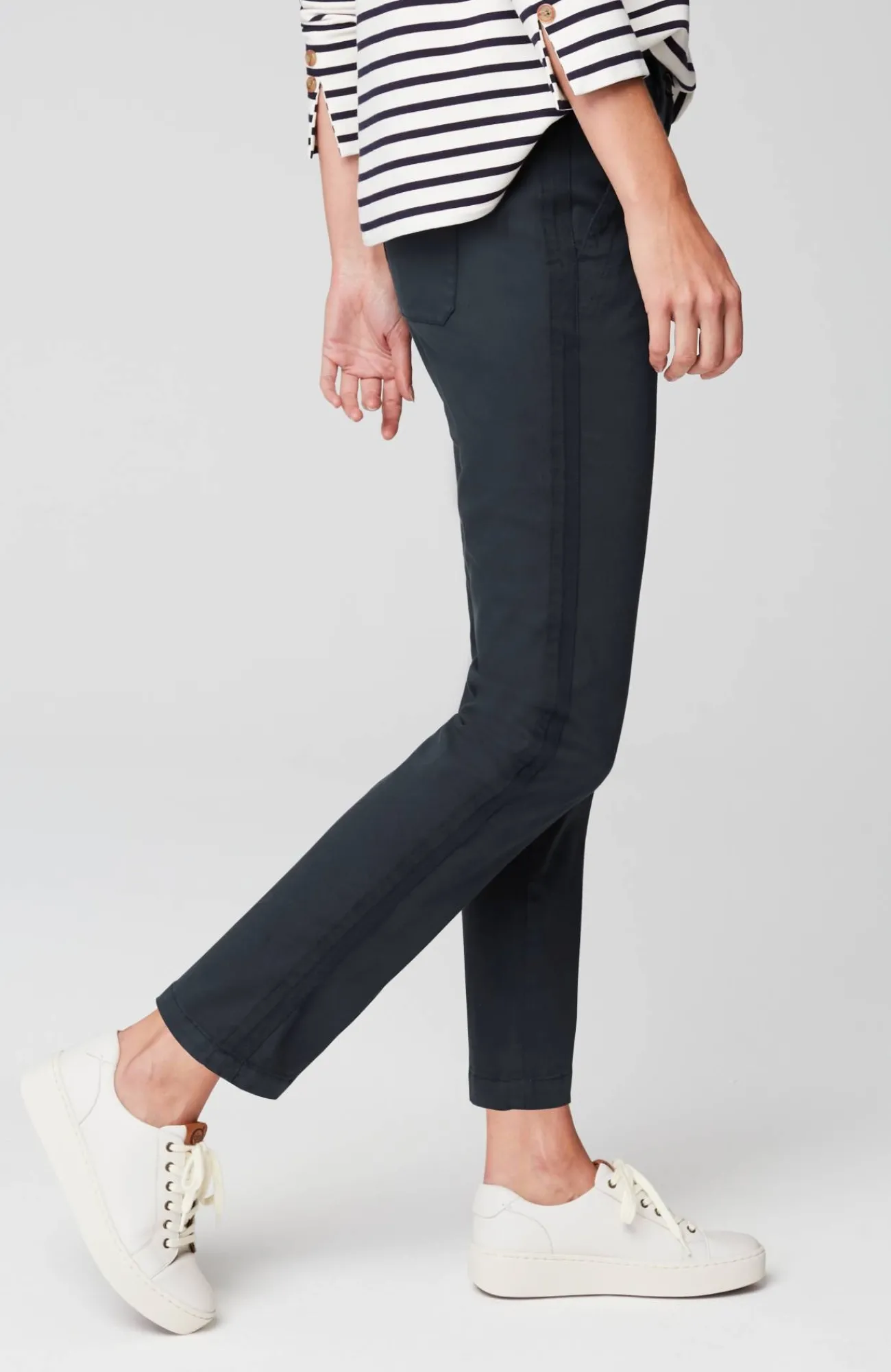 J.Jill Sateen Slim-Leg Pants Best