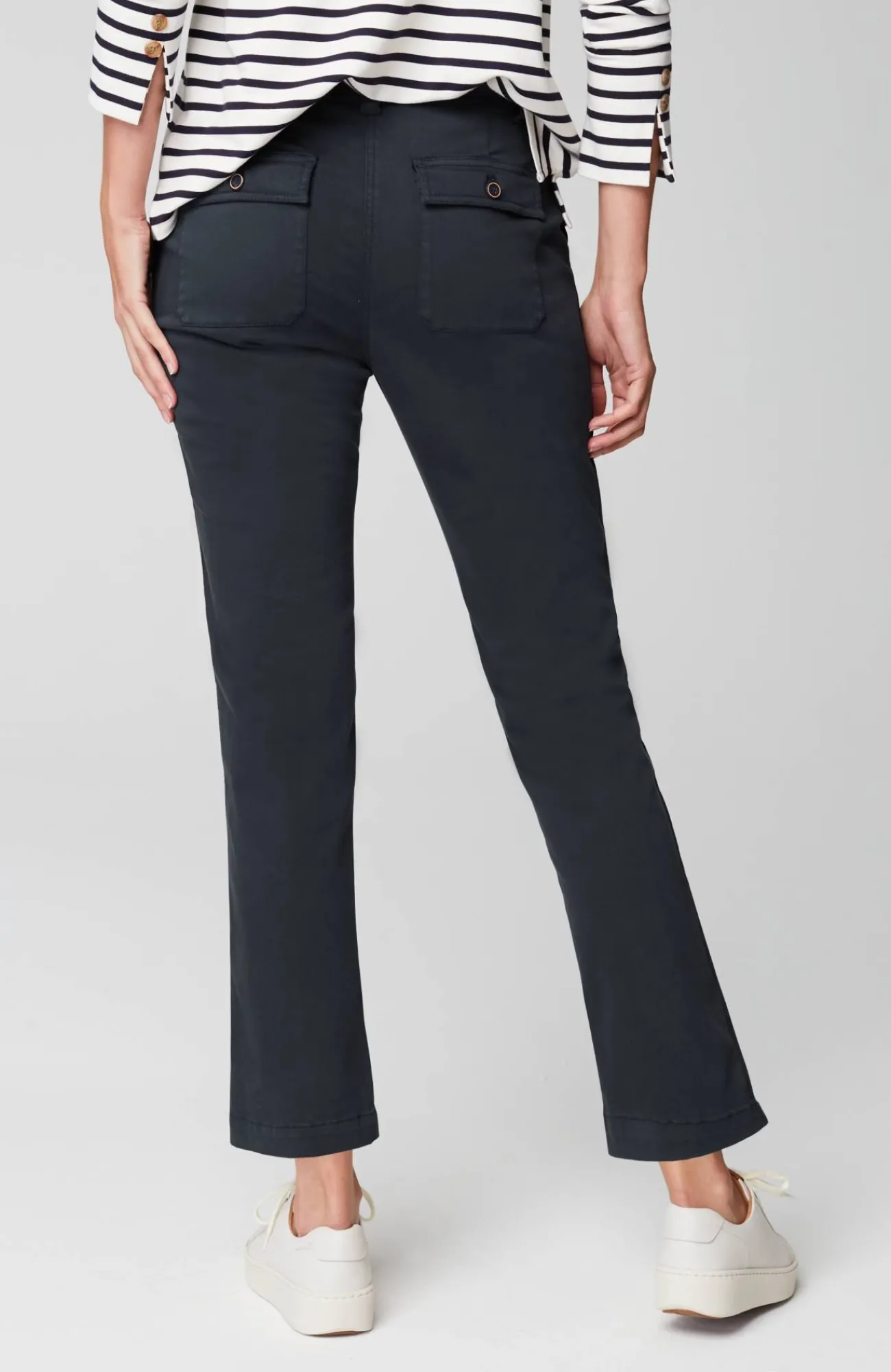 J.Jill Sateen Slim-Leg Pants Best