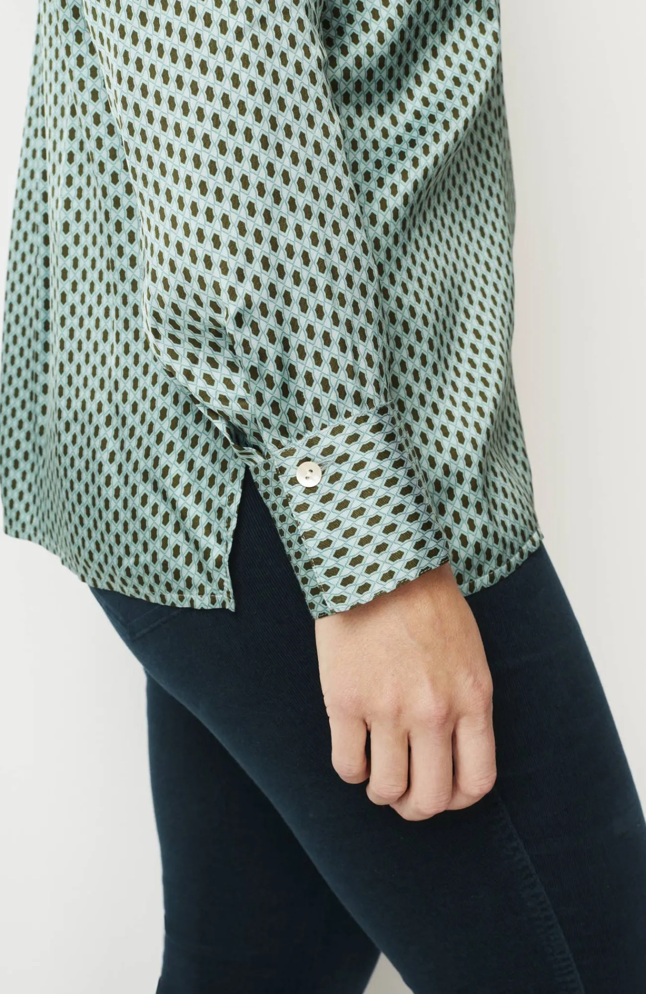 J.Jill Satin Button-Front Shirt Best Sale