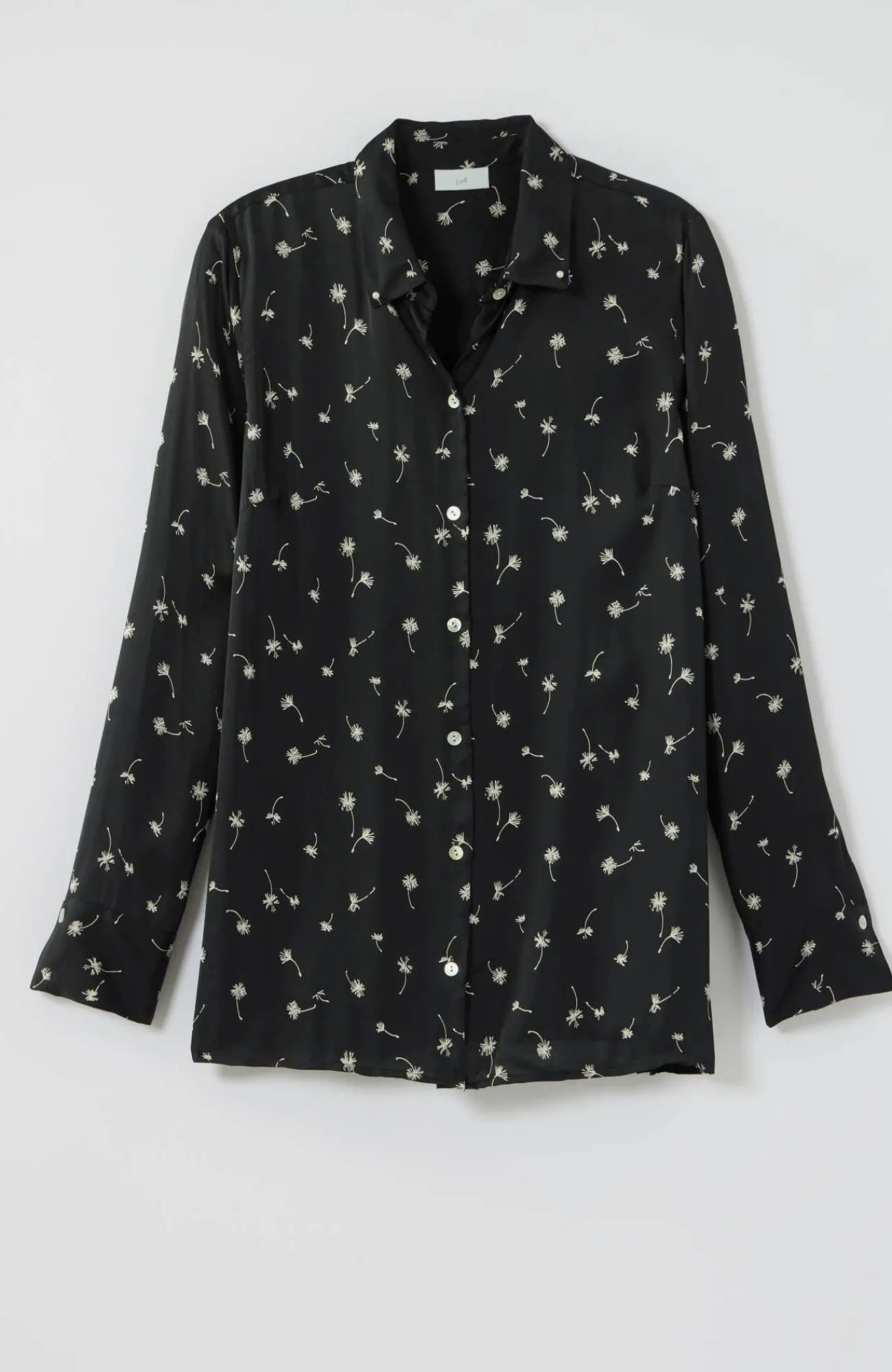 J.Jill Satin Button-Front Shirt Best Sale