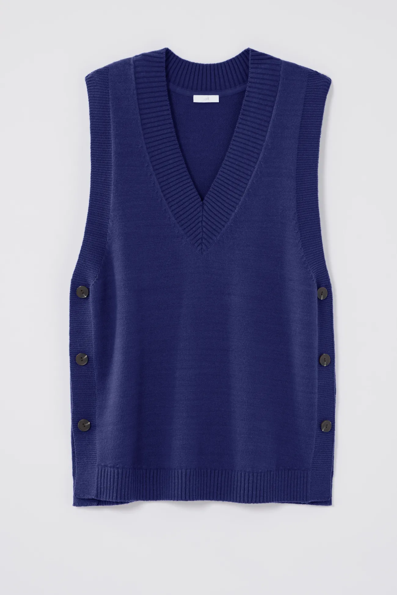 J.Jill Side-Button Vest Best