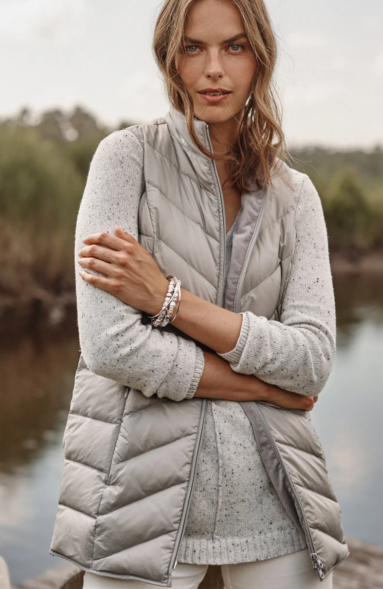 J.Jill Side-Zip Down Puffer Vest Online