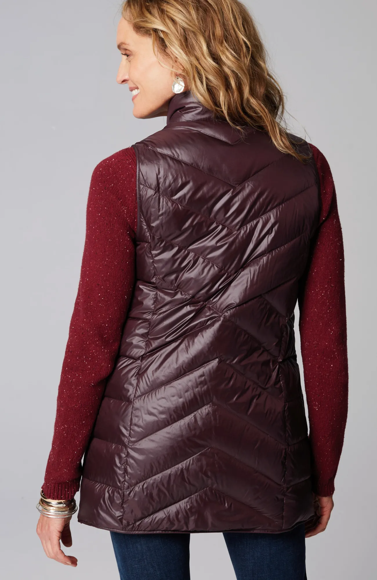 J.Jill Side-Zip Down Puffer Vest Online