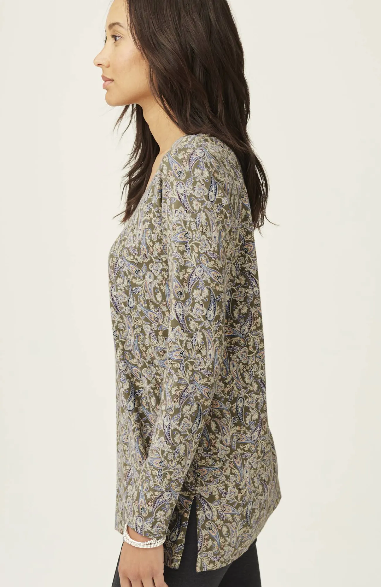 J.Jill Simply Supima® Side-Slit Tunic Cheap