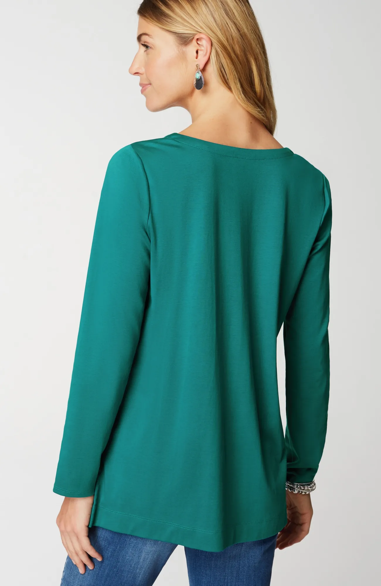 J.Jill Simply Supima® Side-Slit Tunic Cheap