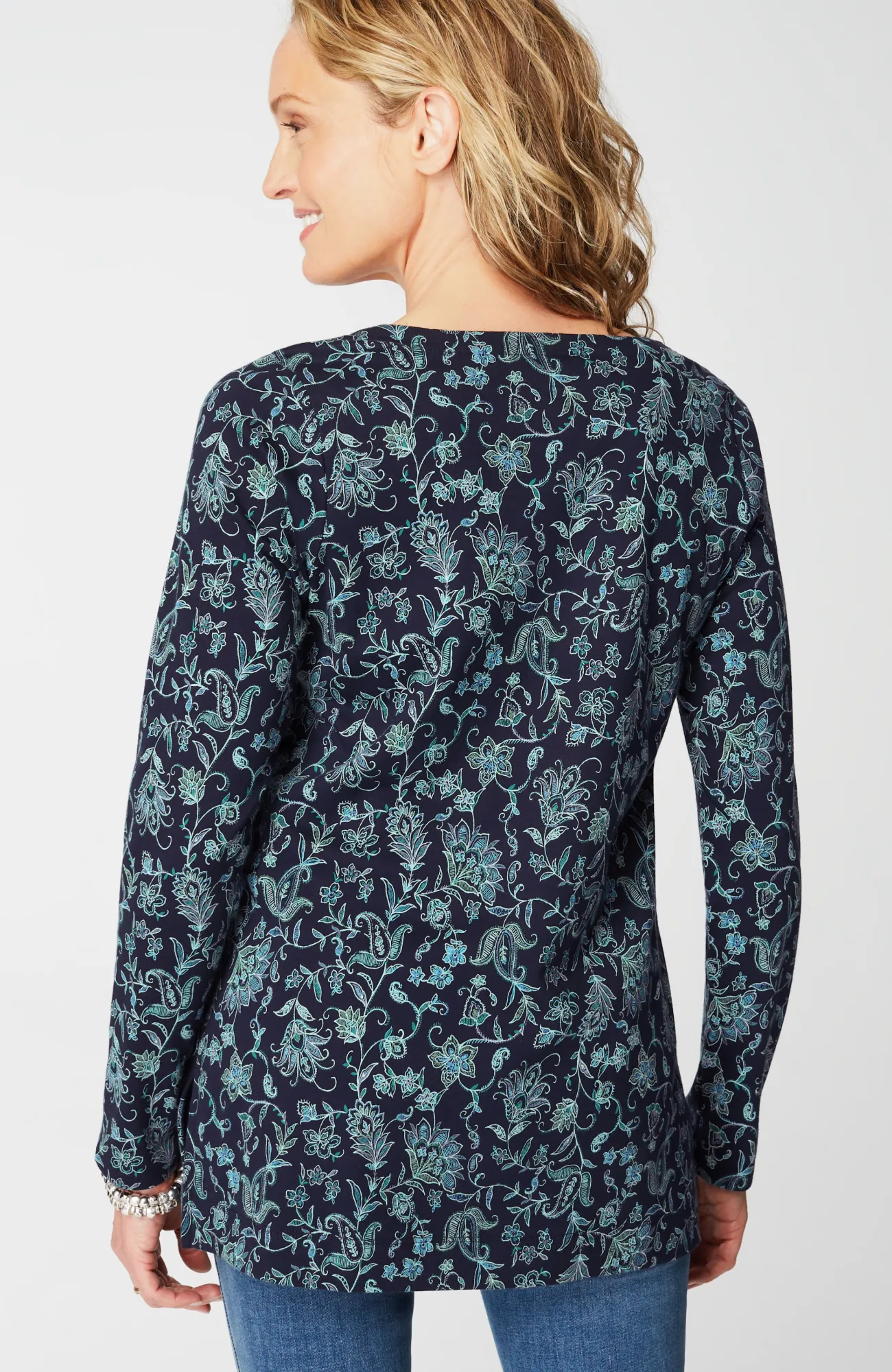 J.Jill Simply Supima® Side-Slit Tunic Cheap