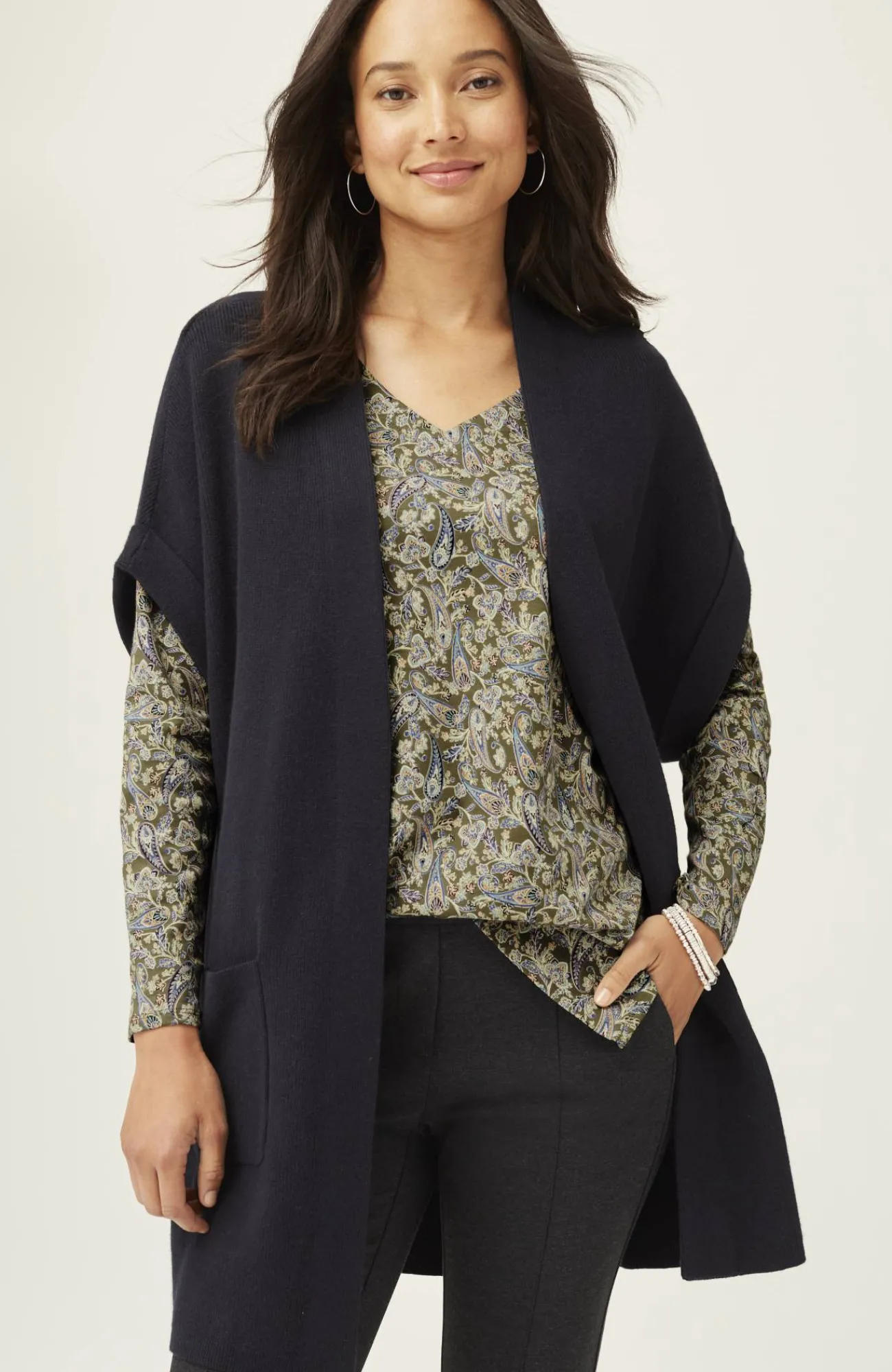 J.Jill Simply Supima® Side-Slit Tunic Cheap