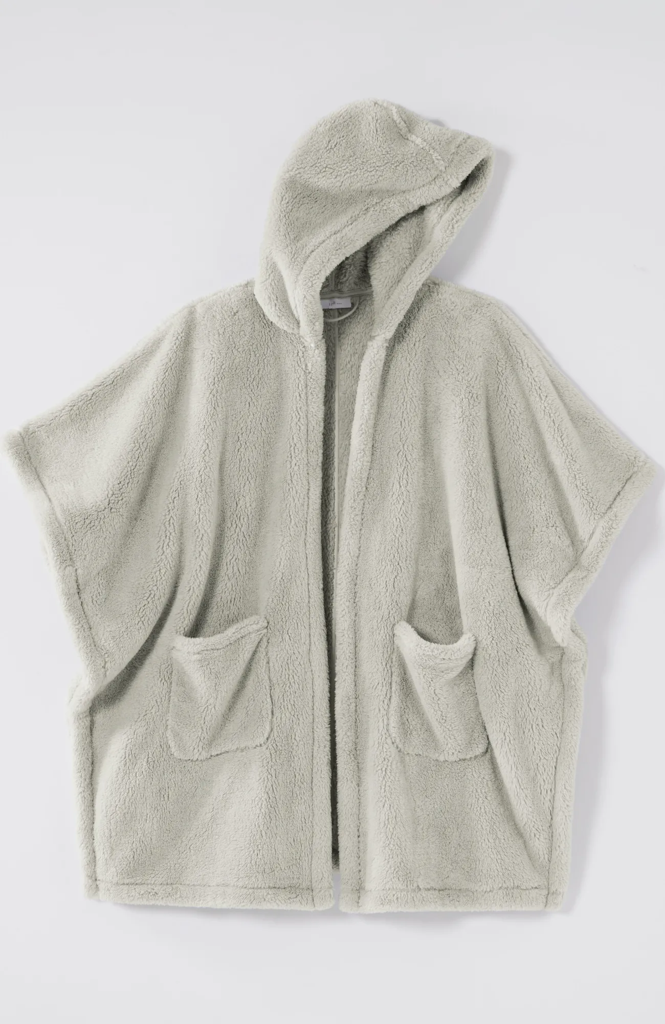 J.Jill Sleep Cozy Hooded Shawl Zinc Outlet
