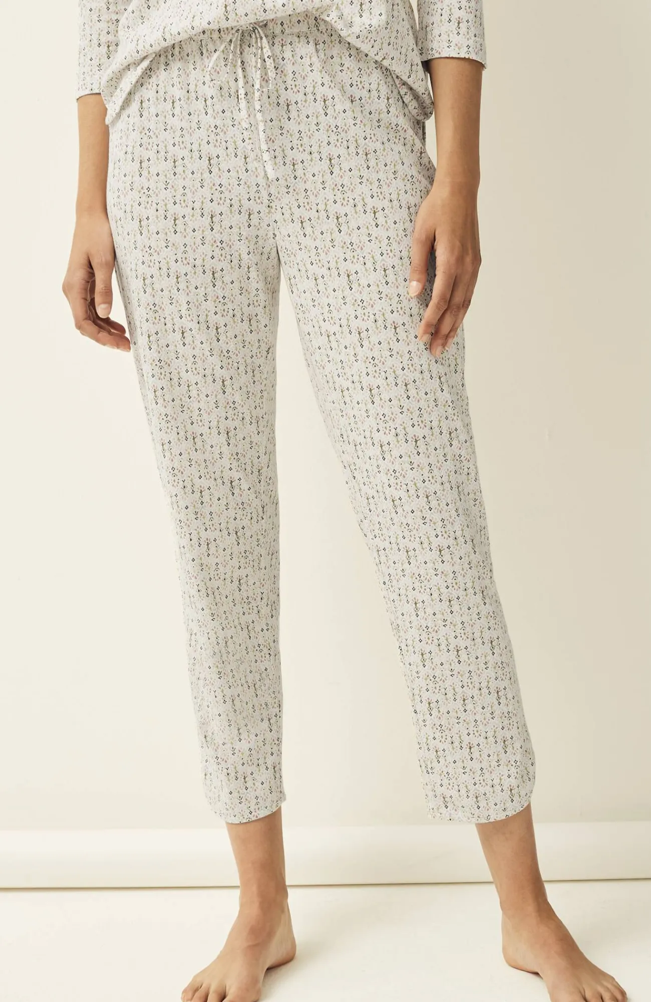 J.Jill Sleep Ultrasoft Curved-Hem Slim-Leg Pants Outlet