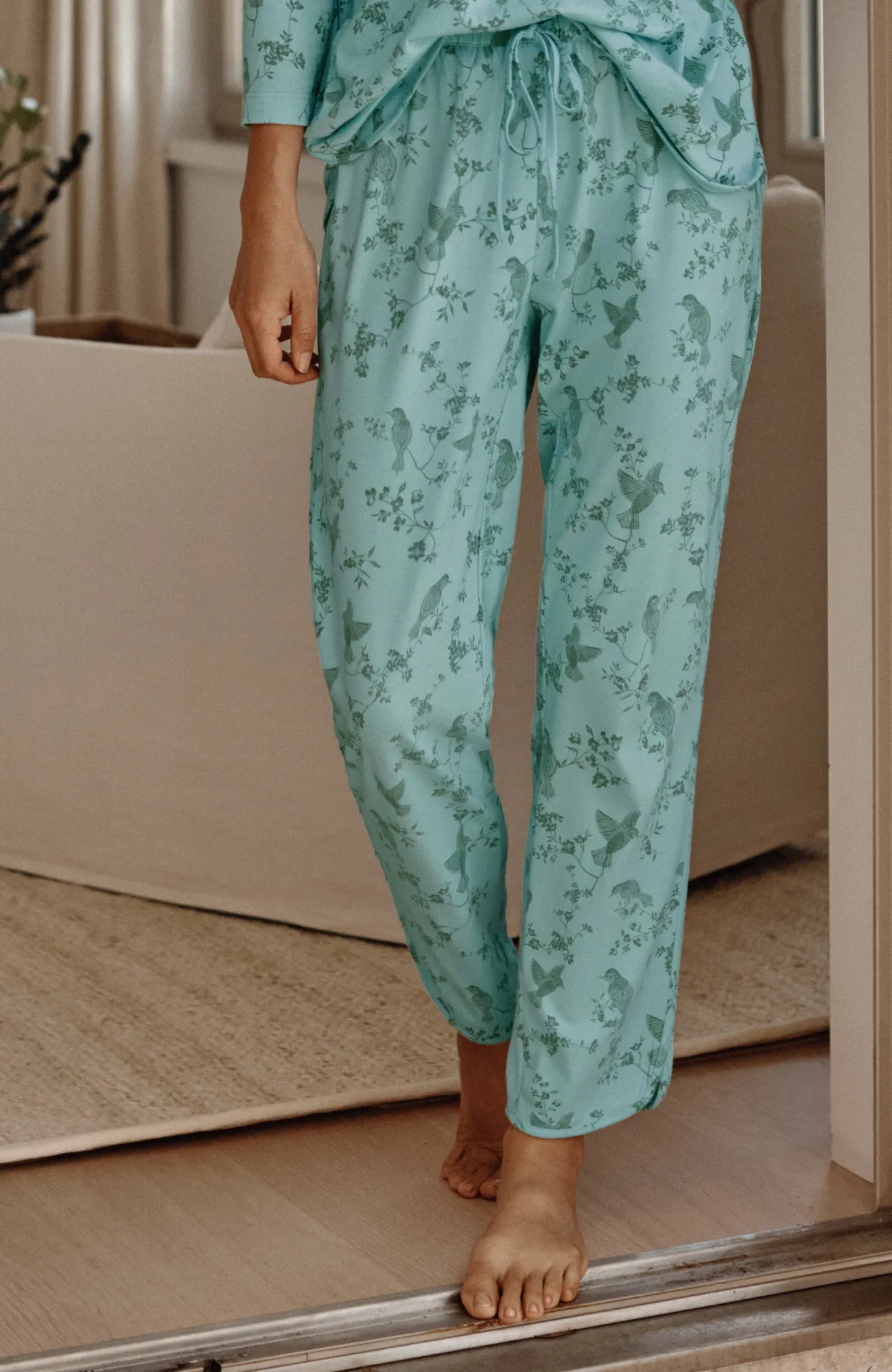 J.Jill Sleep Ultrasoft Curved-Hem Slim-Leg Pants Outlet