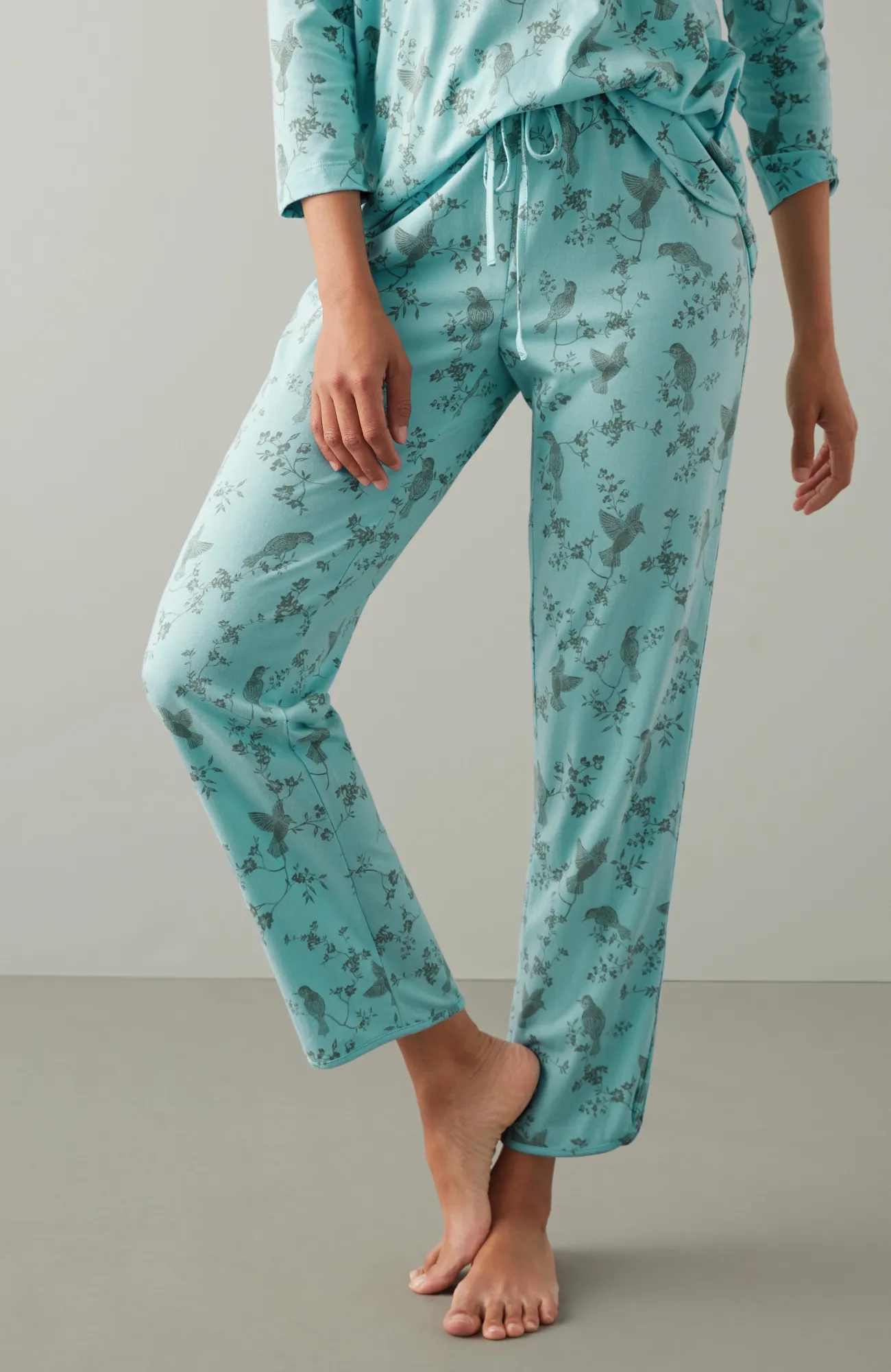 J.Jill Sleep Ultrasoft Curved-Hem Slim-Leg Pants Outlet