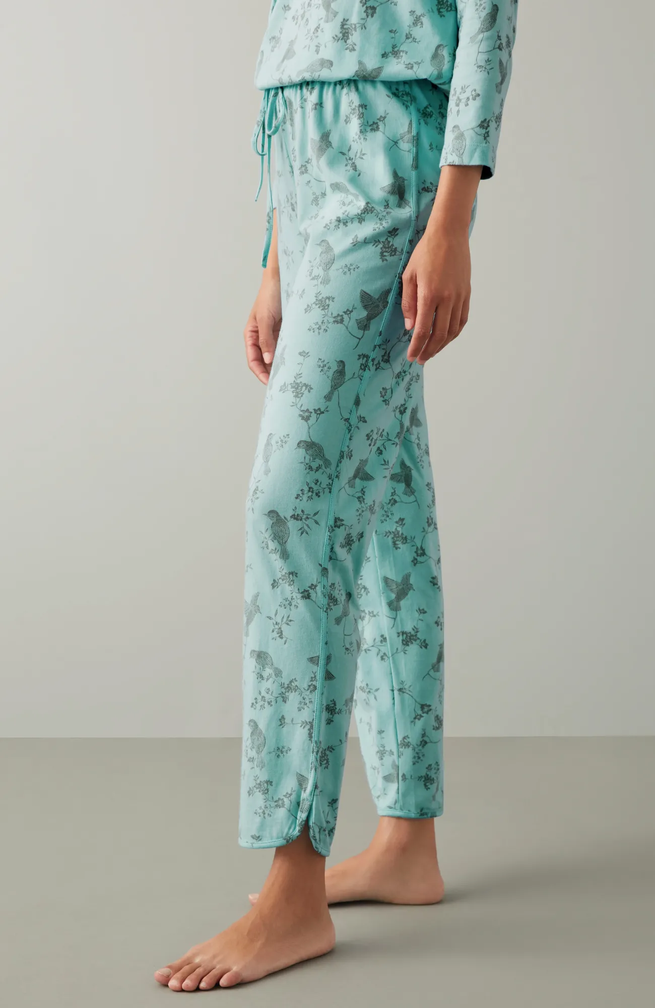 J.Jill Sleep Ultrasoft Curved-Hem Slim-Leg Pants Outlet