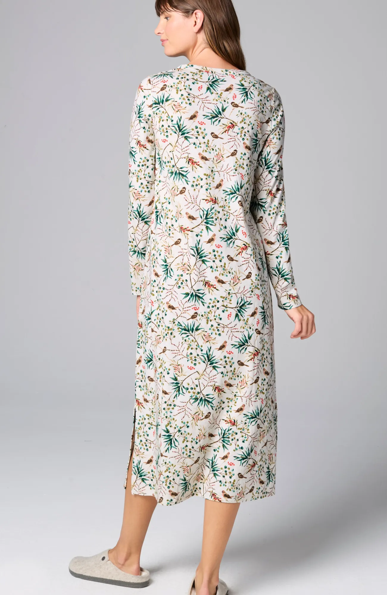 J.Jill Sleep Ultrasoft Long Sleeve Gown Best