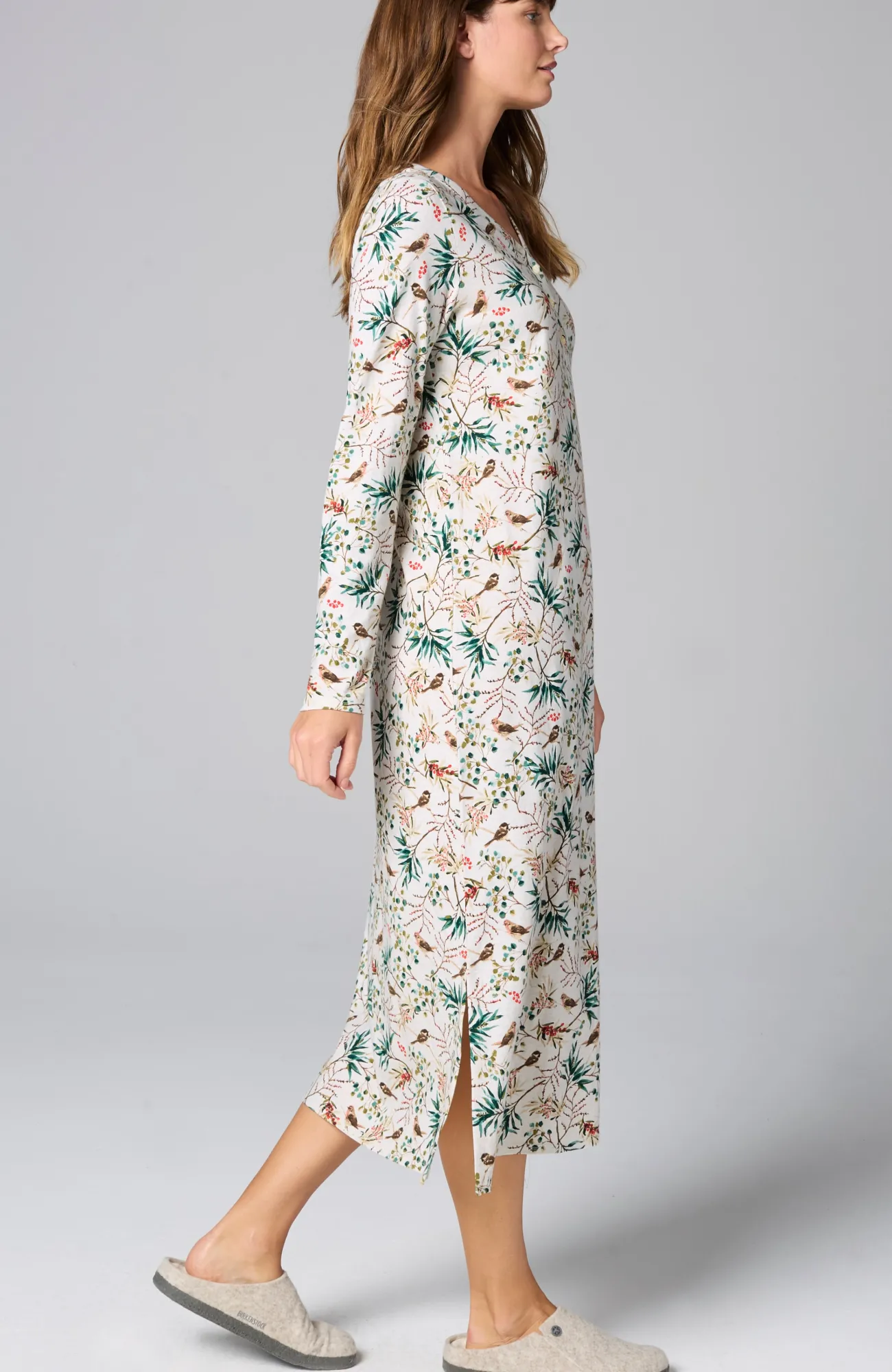 J.Jill Sleep Ultrasoft Long Sleeve Gown Best