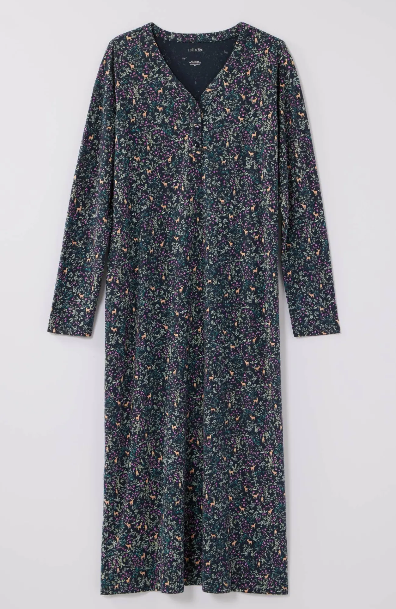 J.Jill Sleep Ultrasoft Long Sleeve Gown Best