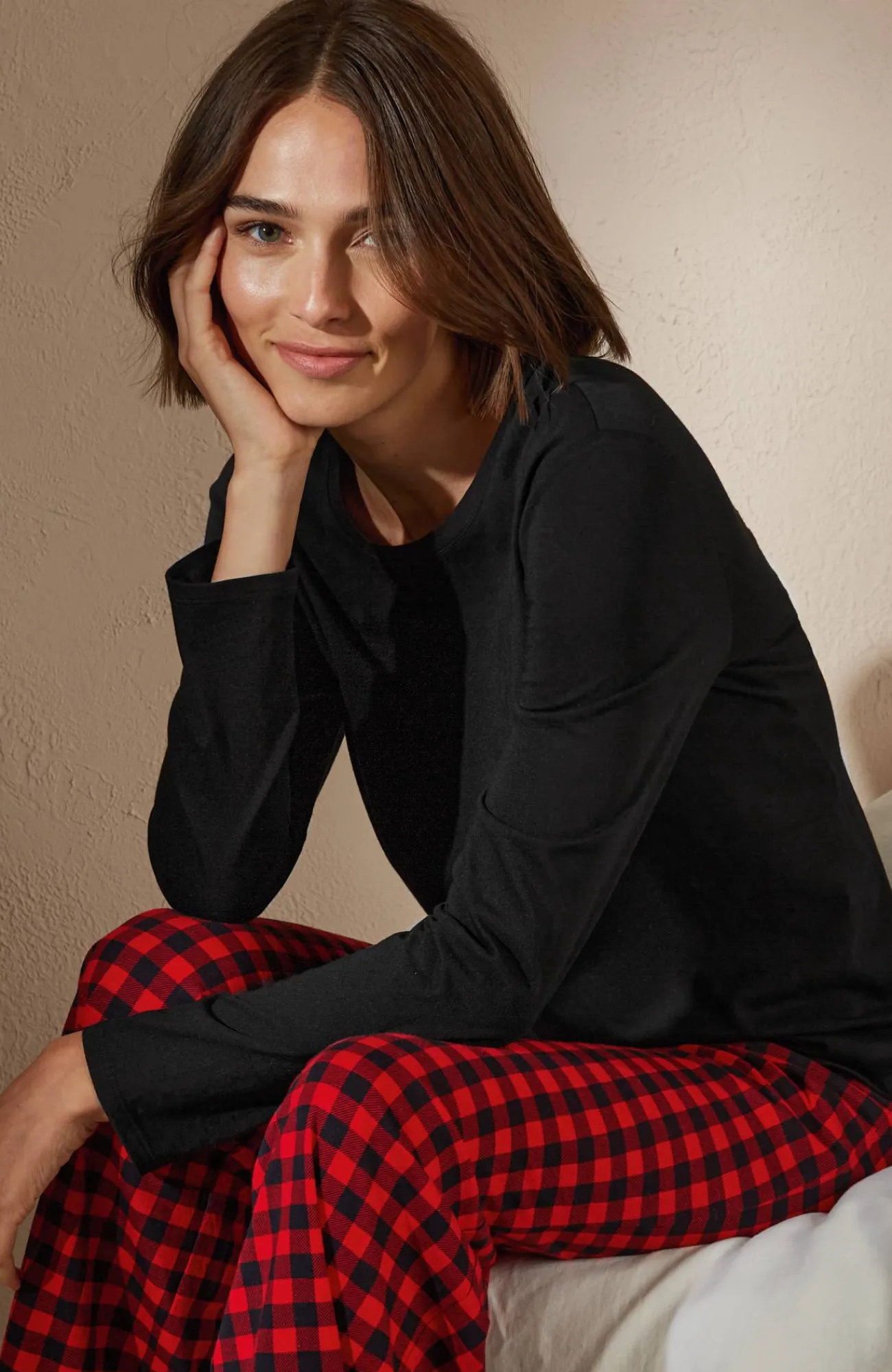 J.Jill Sleep Ultrasoft Long-Sleeve Top Outlet