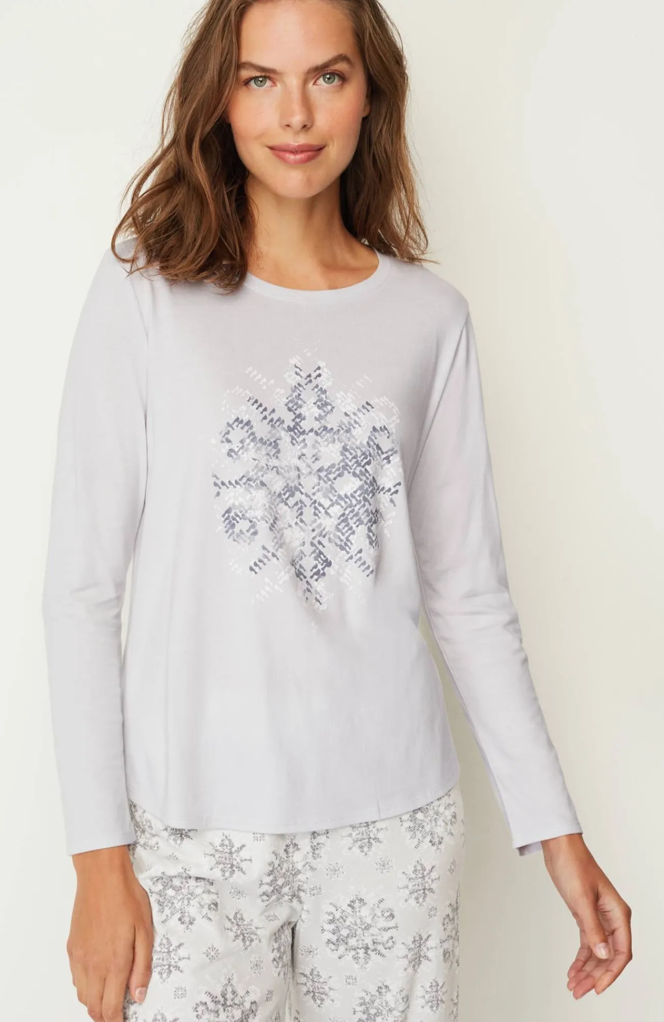 J.Jill Sleep Ultrasoft Long-Sleeve Top Discount