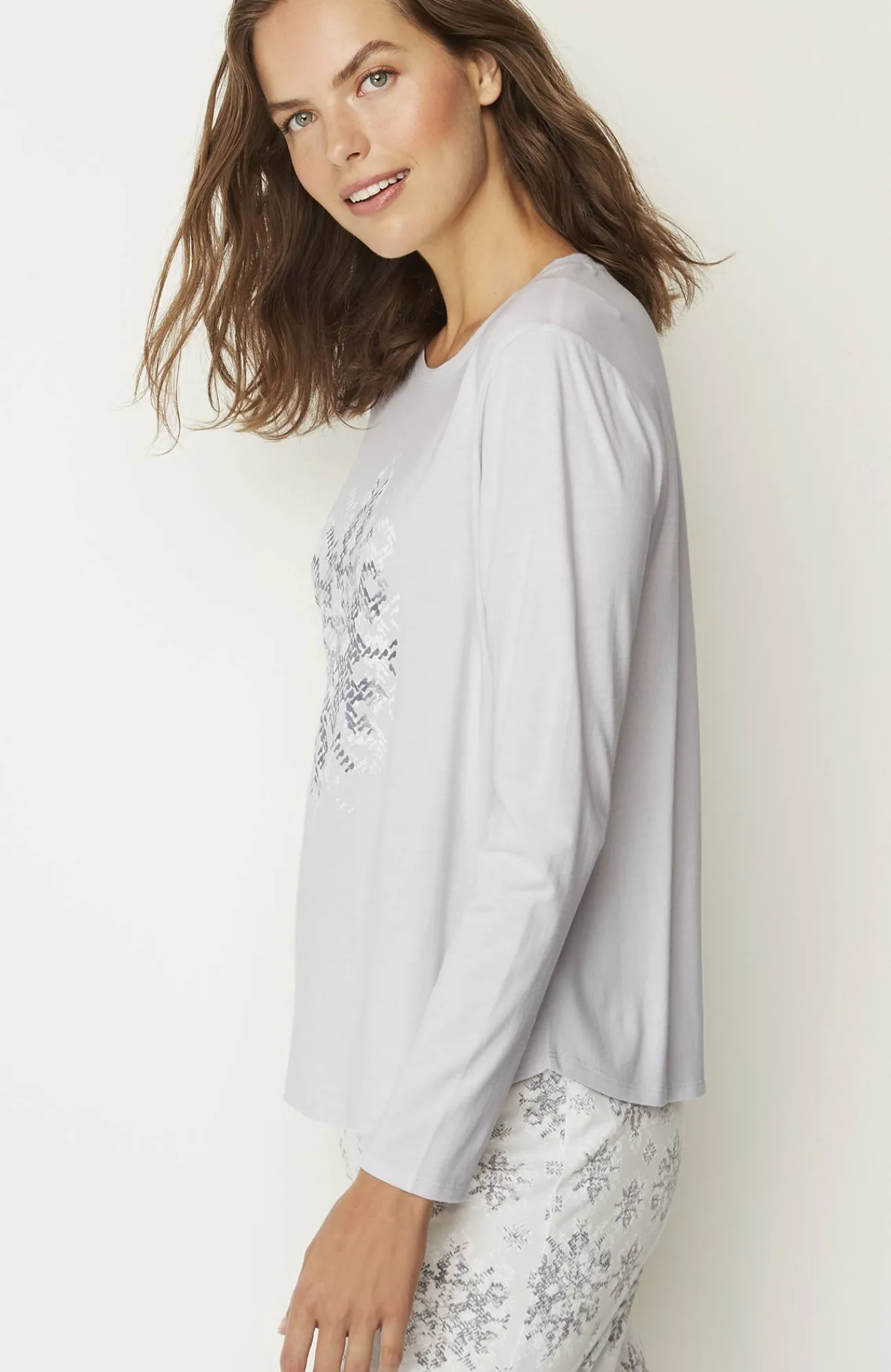 J.Jill Sleep Ultrasoft Long-Sleeve Top Discount