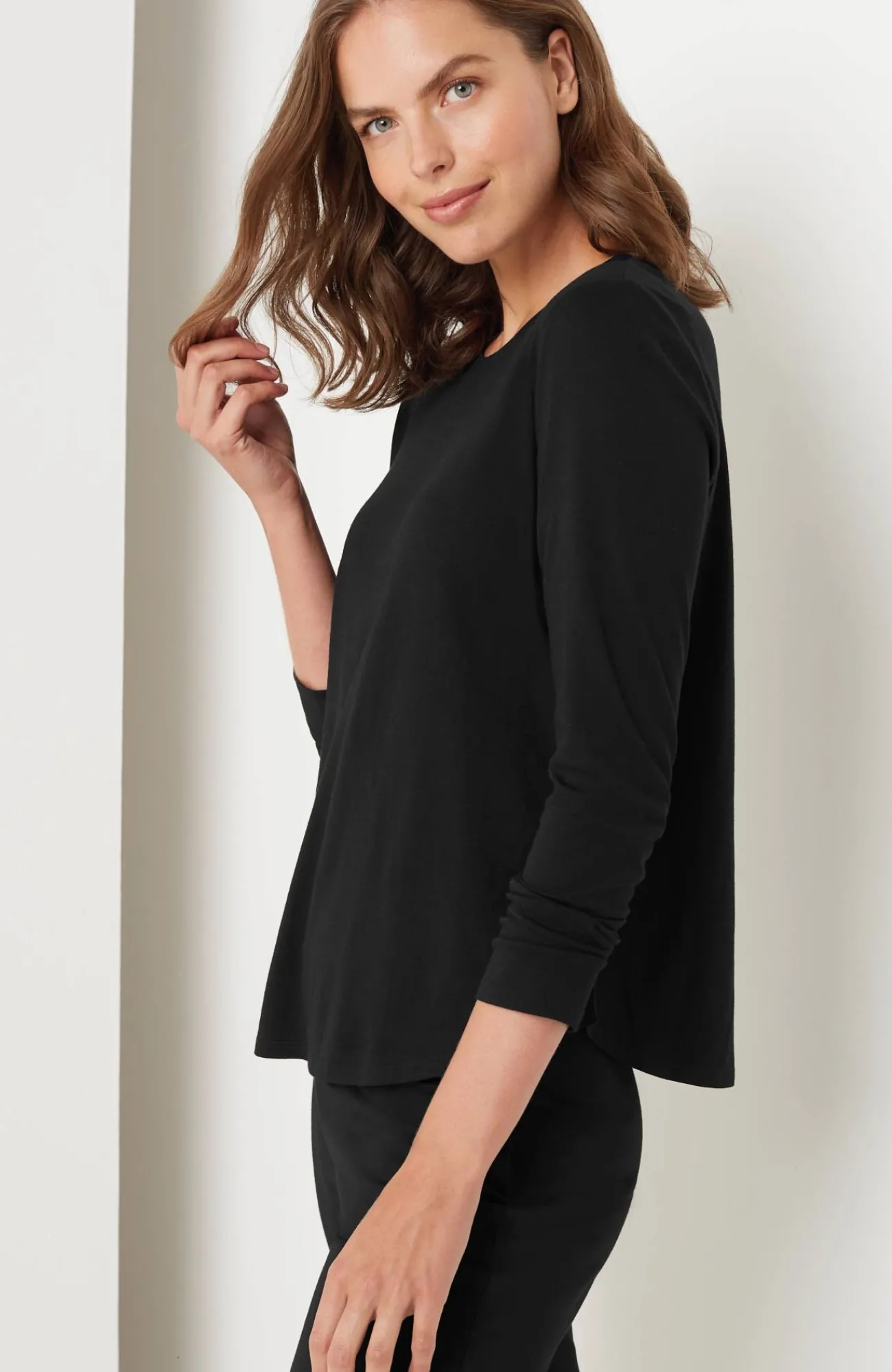 J.Jill Sleep Ultrasoft Long-Sleeve Top Cheap