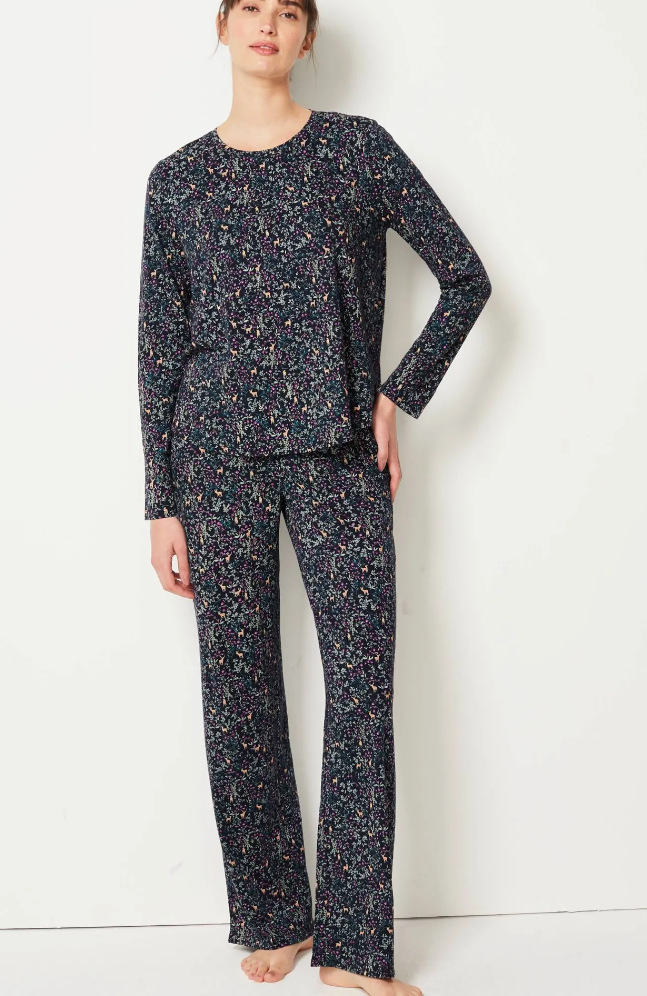 J.Jill Sleep Ultrasoft Long-Sleeve Top Outlet