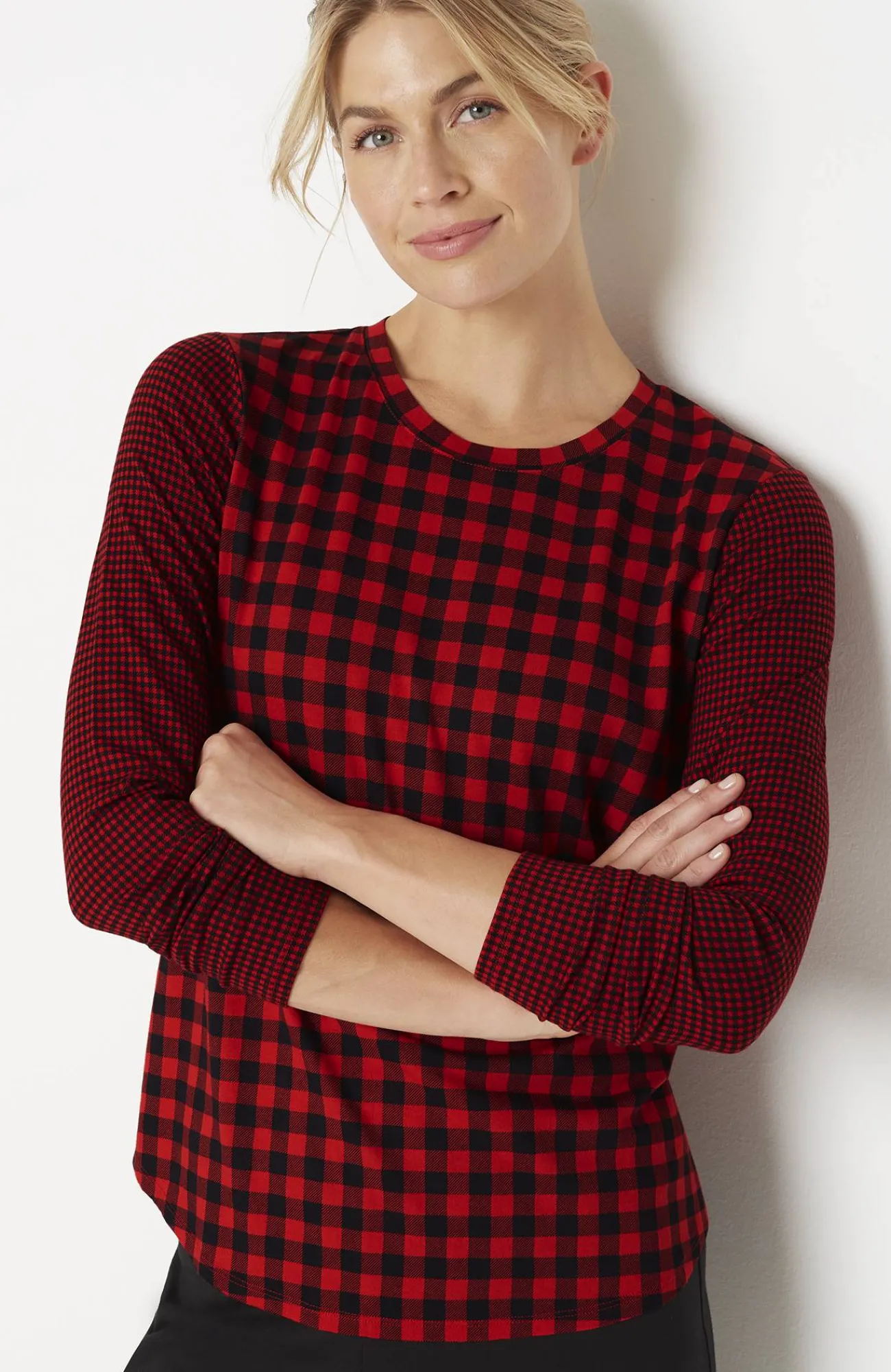 J.Jill Sleep Ultrasoft Long-Sleeve Top Discount