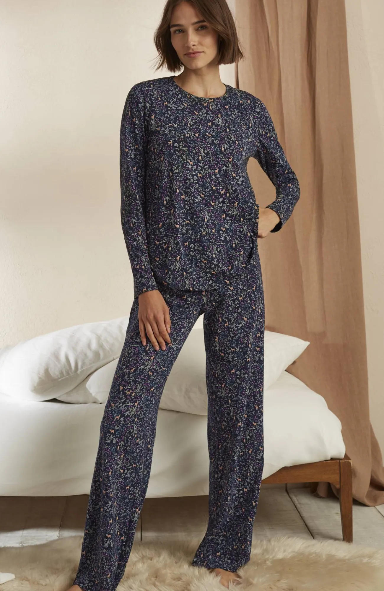 J.Jill Sleep Ultrasoft Relaxed Full-Leg Pants Shop