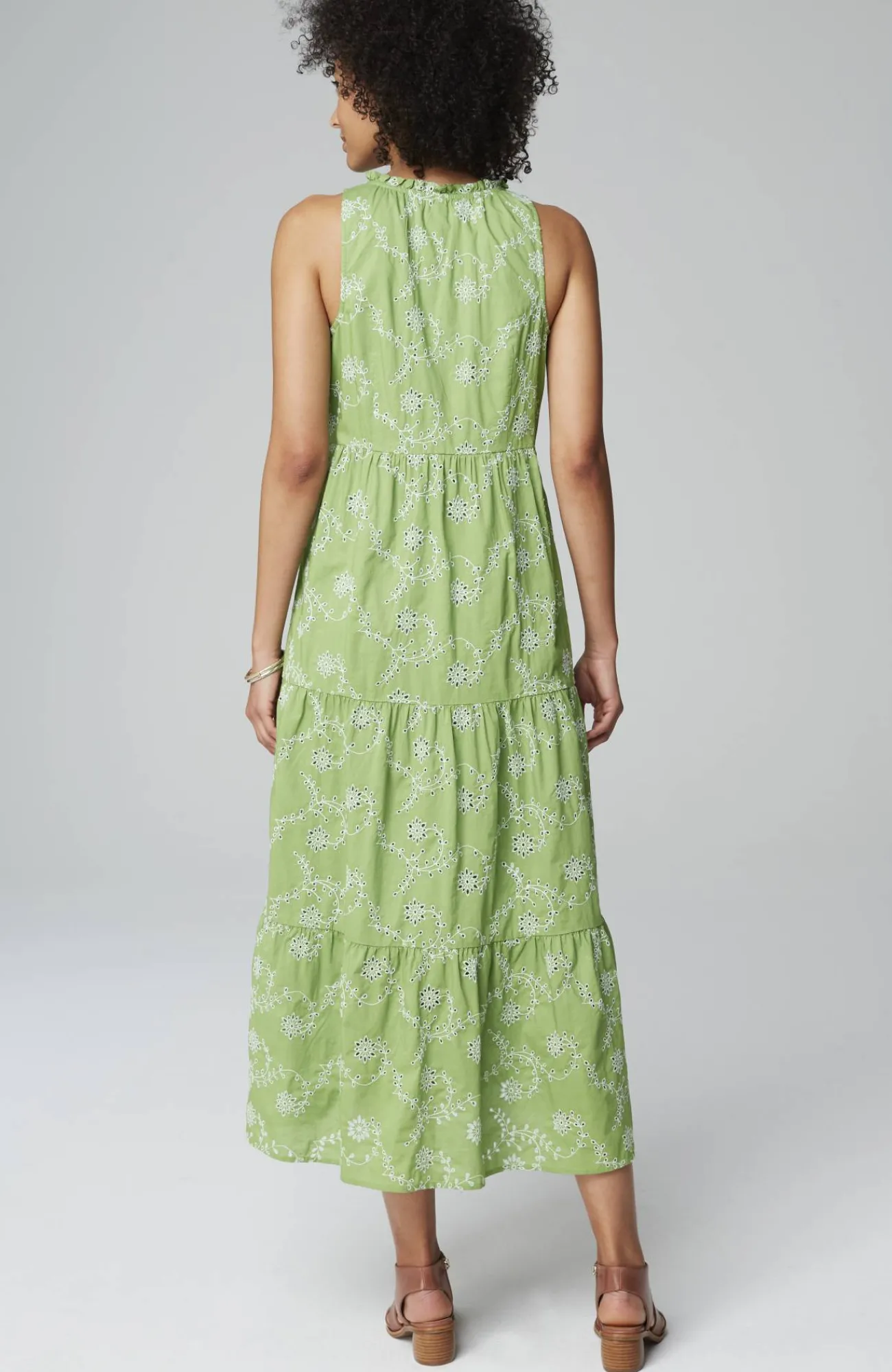 J.Jill Sleeveless Tiered Maxi Dress Sale