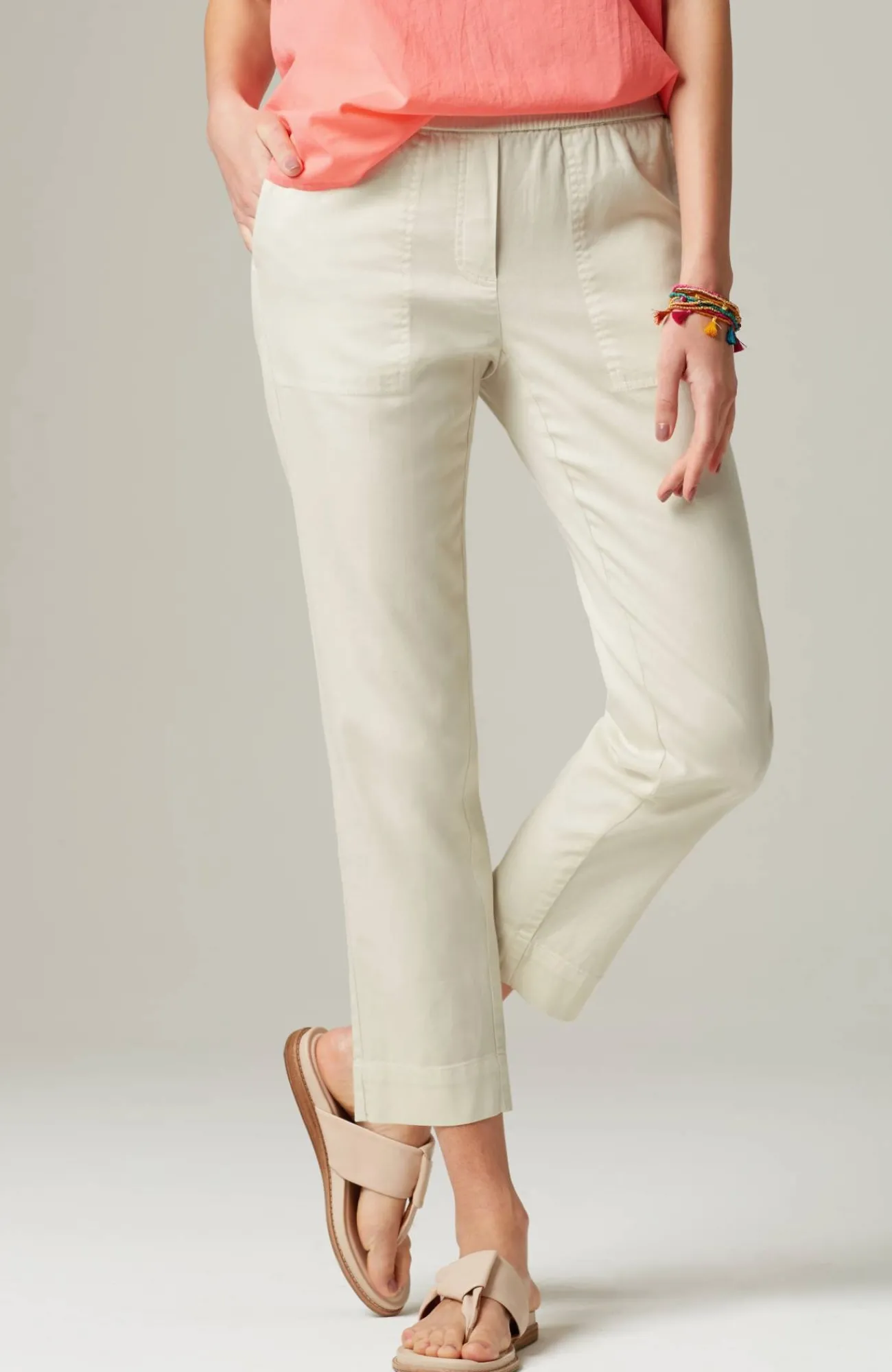 J.Jill Slim-Leg Twill Cargo Pants Cheap