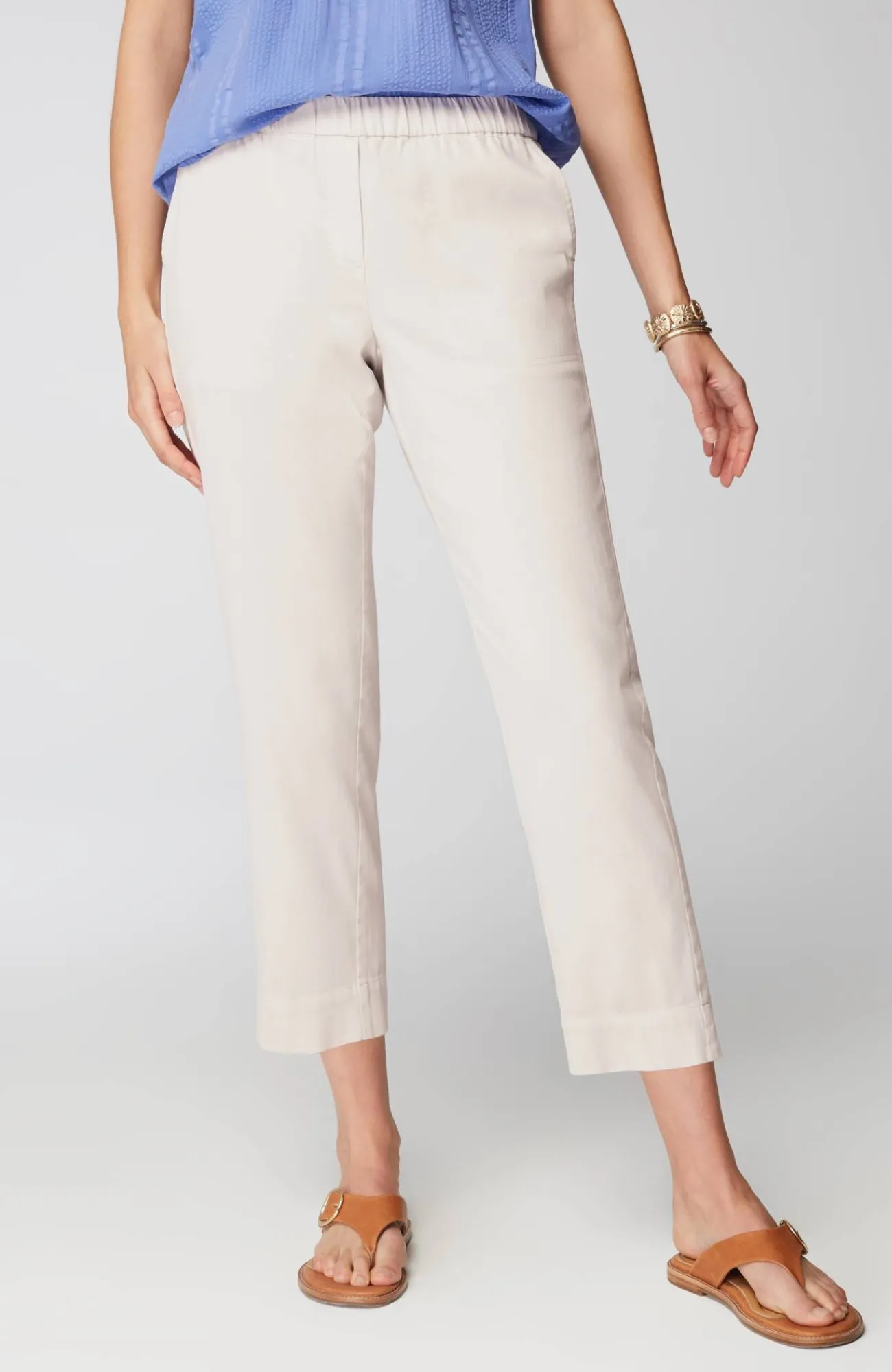 J.Jill Slim-Leg Twill Cargo Pants Cheap
