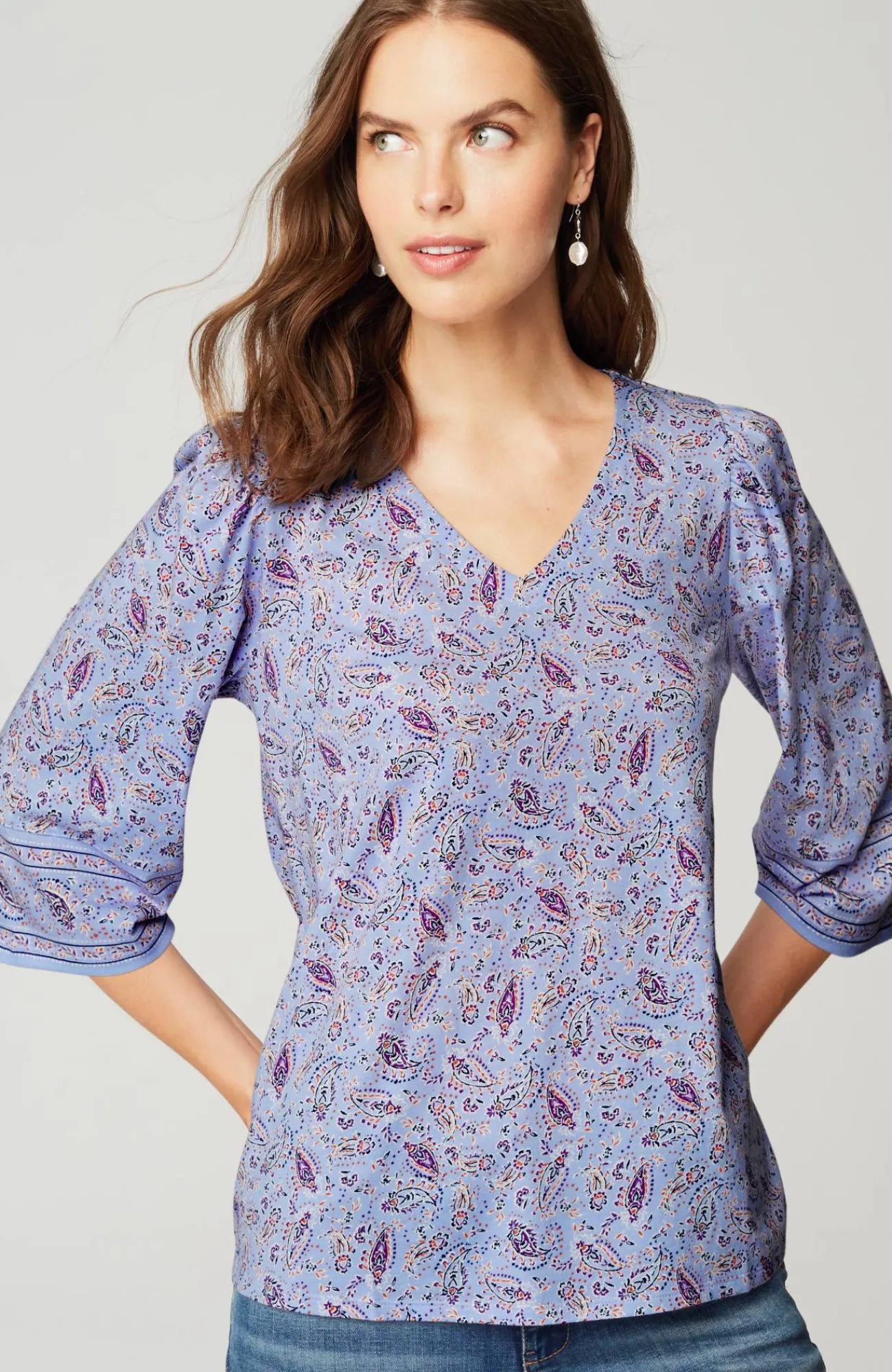 J.Jill Soft & Light Knit Top Outlet