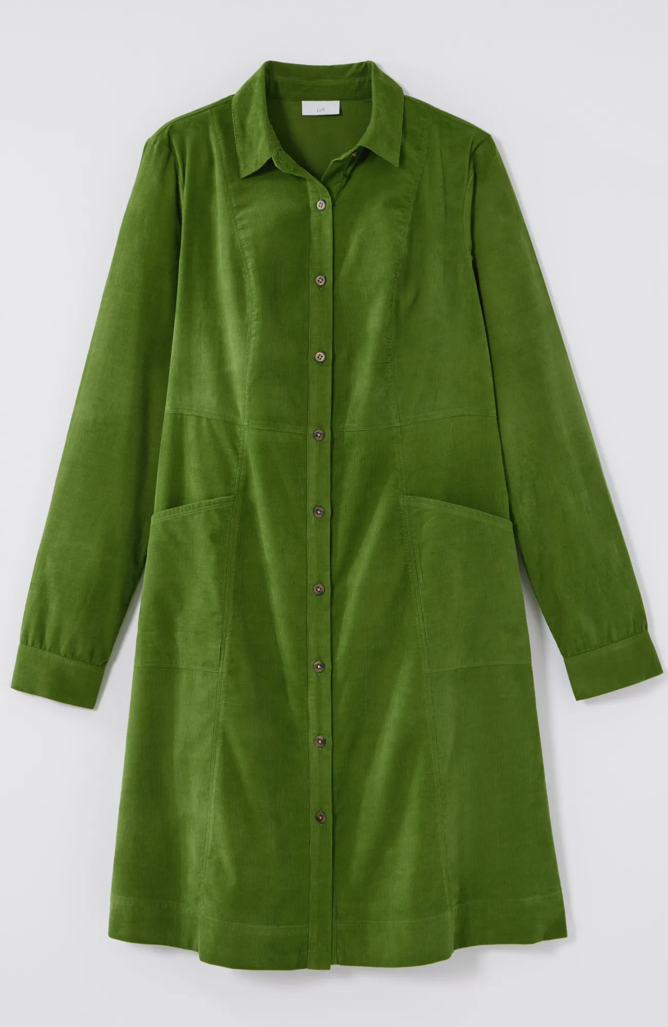 J.Jill Soft Cord Shirtdress Peacock Blue Cheap
