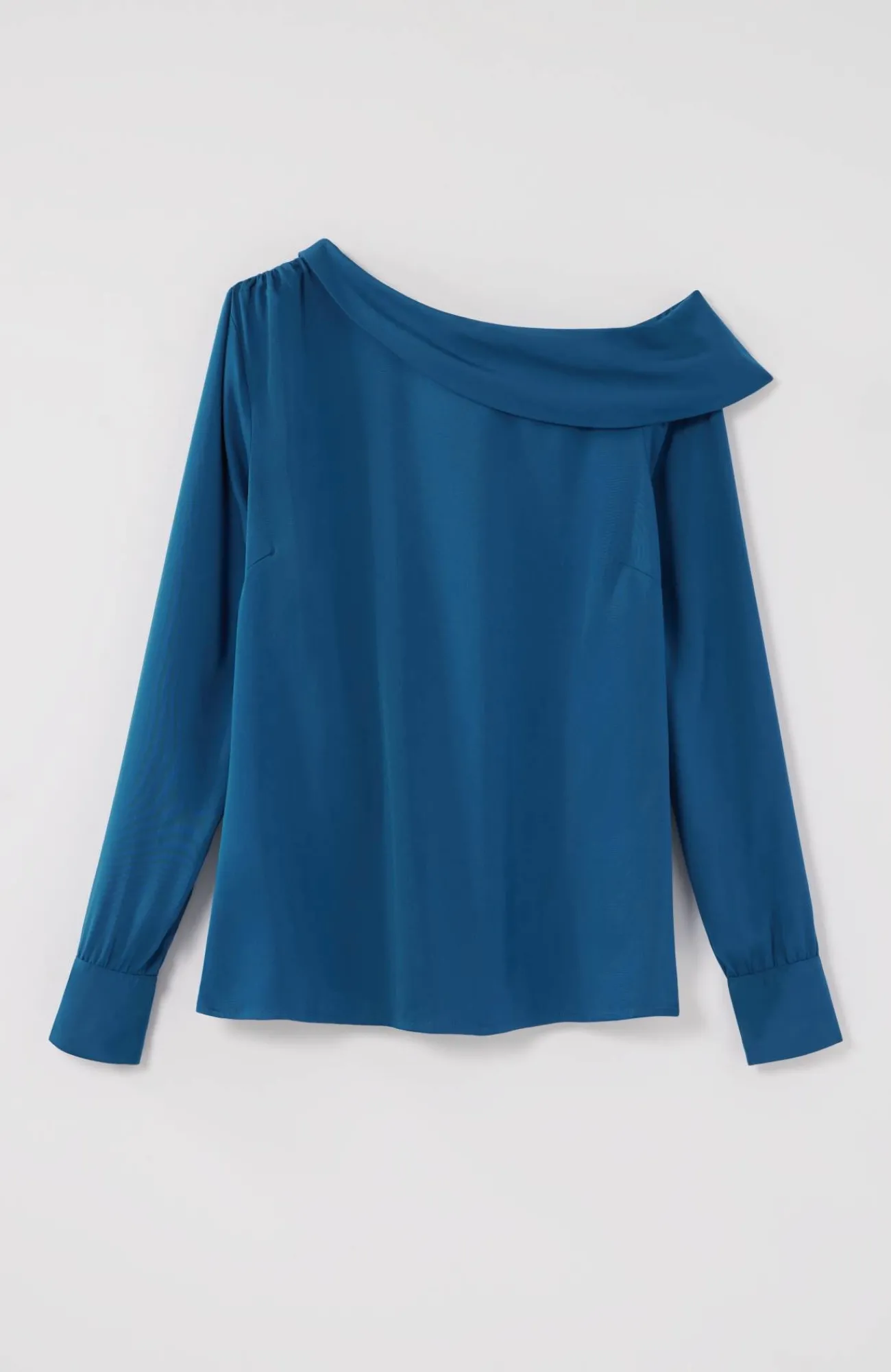 J.Jill Soft Luxe One-Shoulder Top Oceanic Outlet