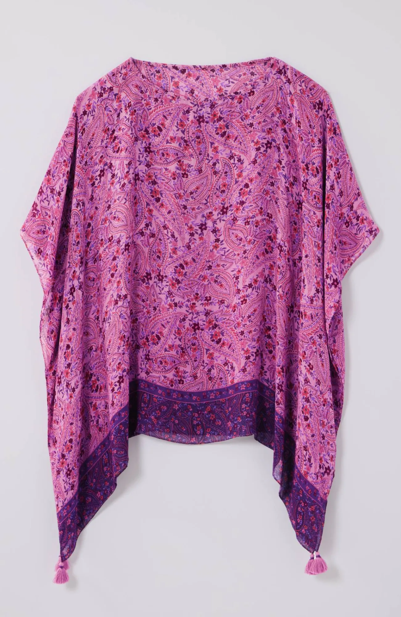 J.Jill Soft Printed Poncho Discount