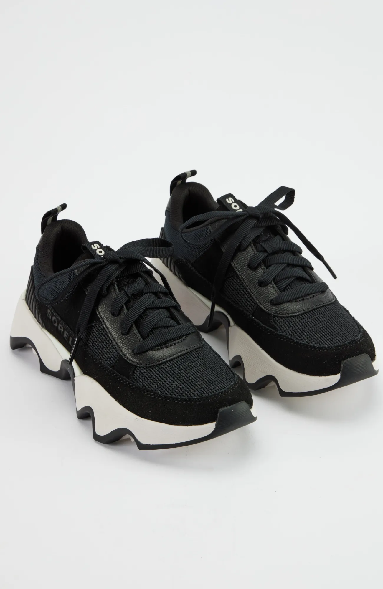 J.Jill Sorel Kinetic™ Impact Ii Wonder Lace Sneakers Black/sea Salt Shop